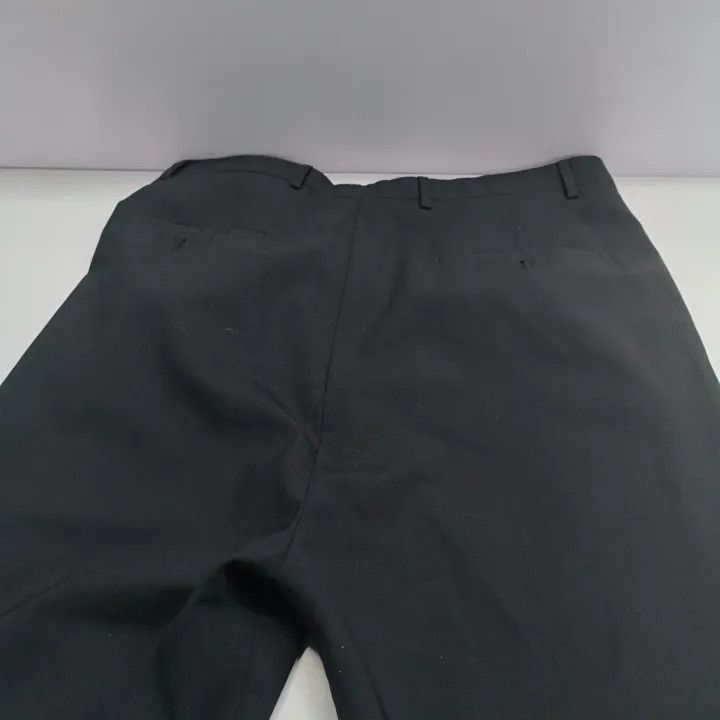 Other Rick Owens Men’s Black Wool Cropped Pants -2508 Size US 44 / EU 60 - 7 Thumbnail