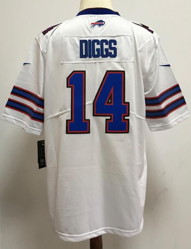 NFL Buffalo Bills #14 Stefon Diggs Jersey White Size US XL / EU 56 / 4 - 1 Thumbnail