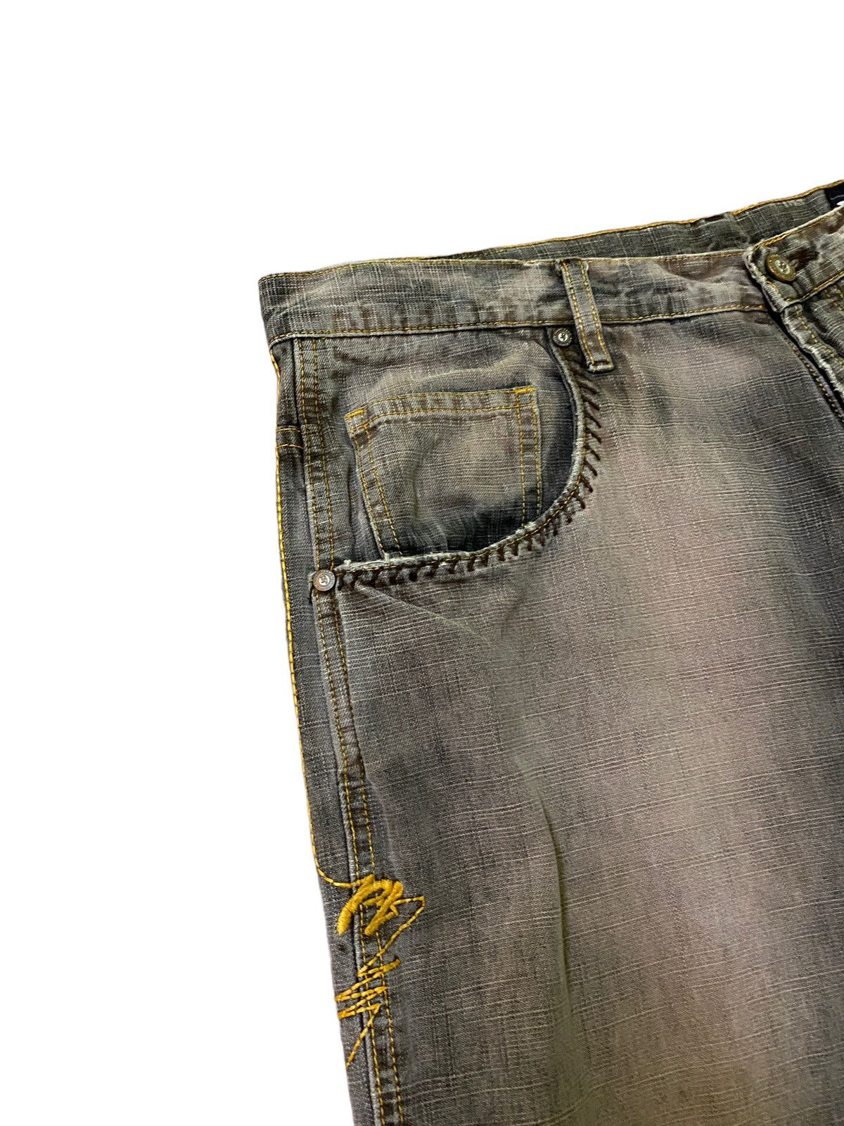 Designer × Phat Farm Baggy PHAT FARM Denim Pant Size US 35 - 10 Thumbnail