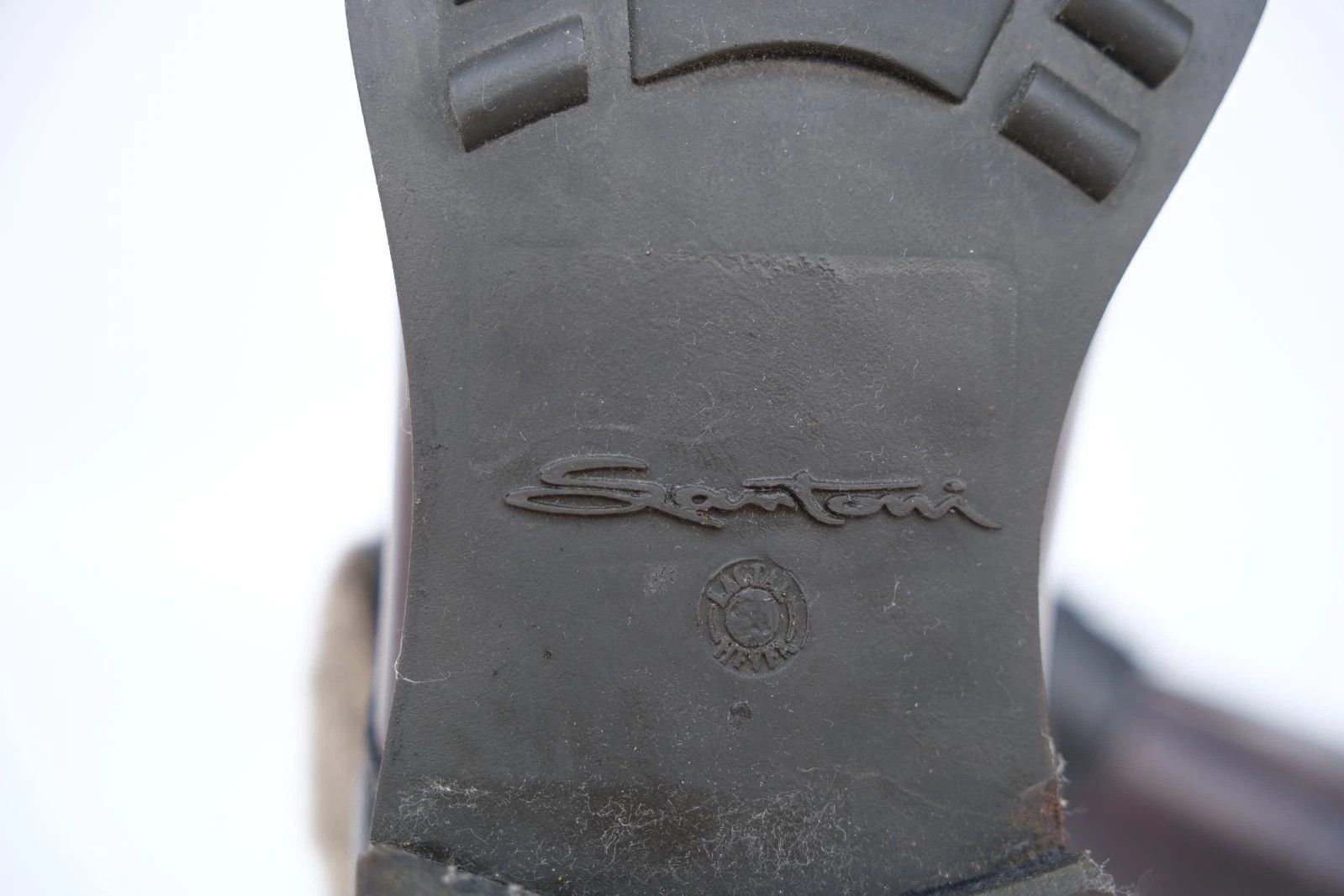 Santoni NEW Santoni Black Leather Derby Boots EU 42.5 UK 8.5 US 9.5 Size US 9.5 / EU 42-43 - 8 Thumbnail
