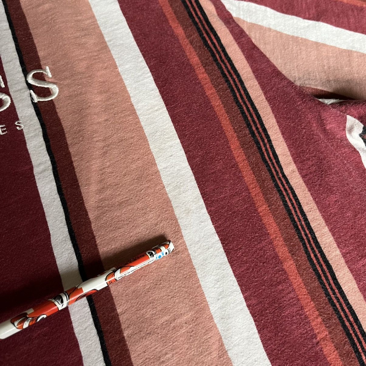 Guess × Vintage Vintage Guess Originals Los Angeles Embroidered Striped Tee Size US M / EU 48-50 / 2 - 6 Thumbnail