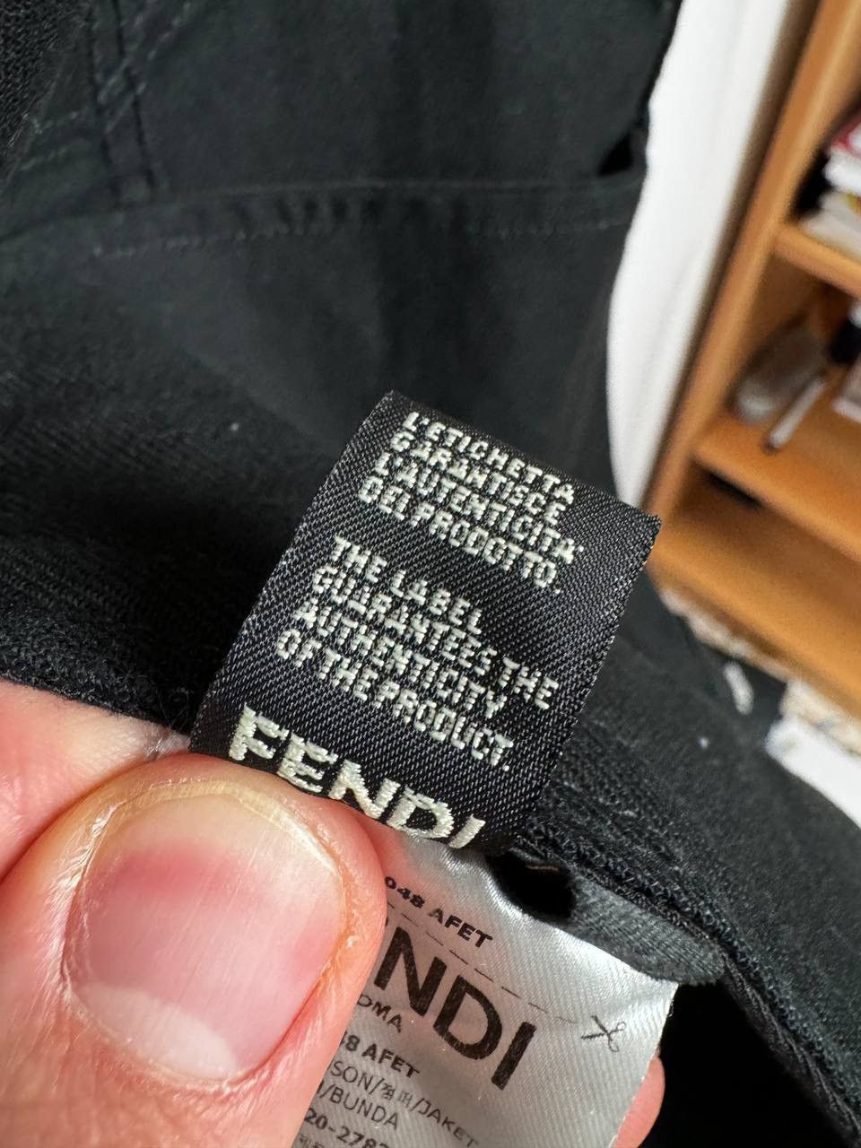 Fendi Fendi Mesh Logo Denim Jacket Size US L / EU 52-54 / 3 - 10 Thumbnail