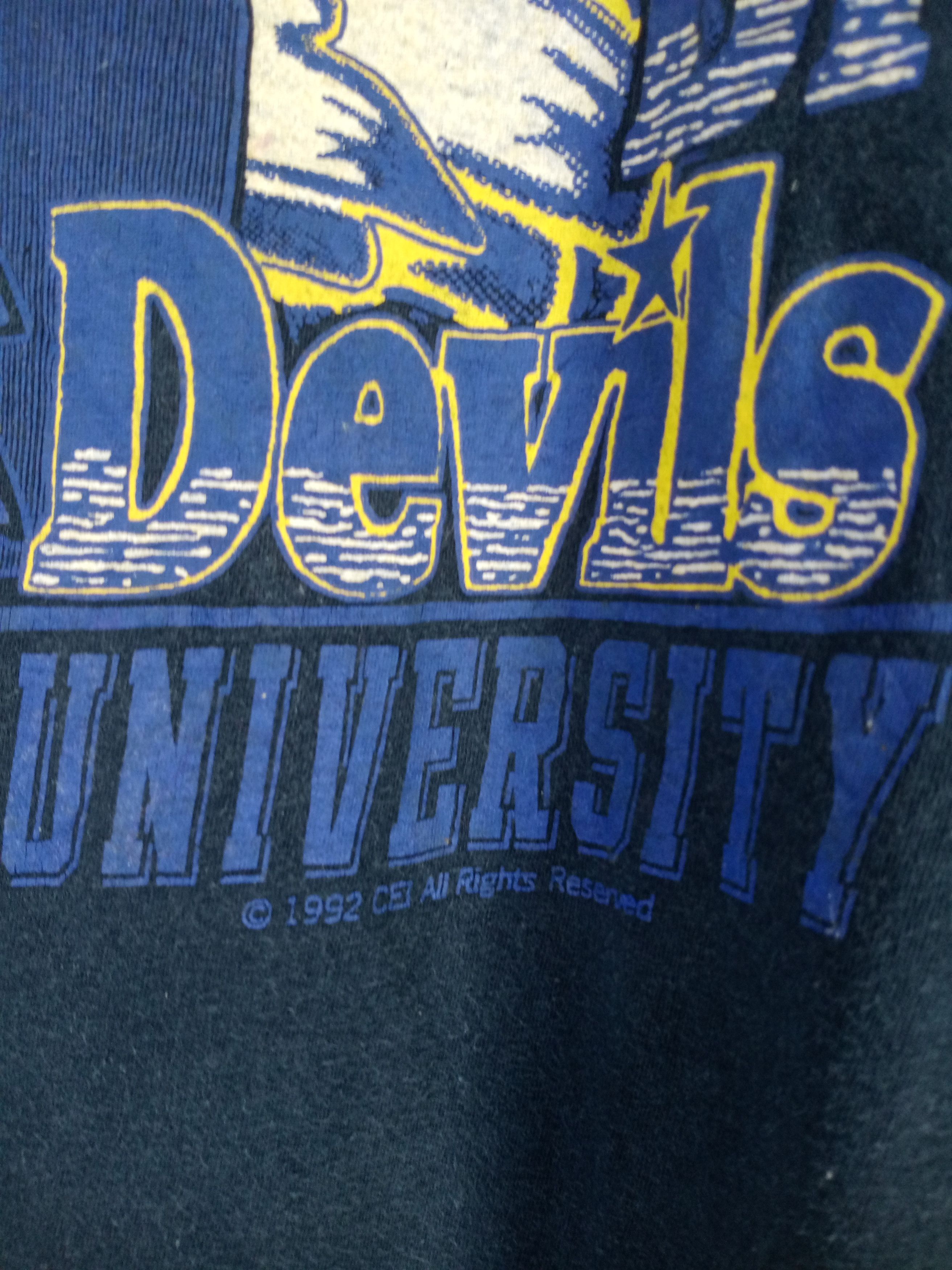 Other Rare Vintage 1992 Duke Blue Devils University Tshirt Size US M / EU 48-50 / 2 - 3 Thumbnail