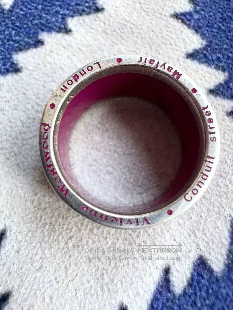 Vivienne Westwood Vivienne Westwood size M Pink pirate pattern ring Size ONE SIZE - 7 Thumbnail
