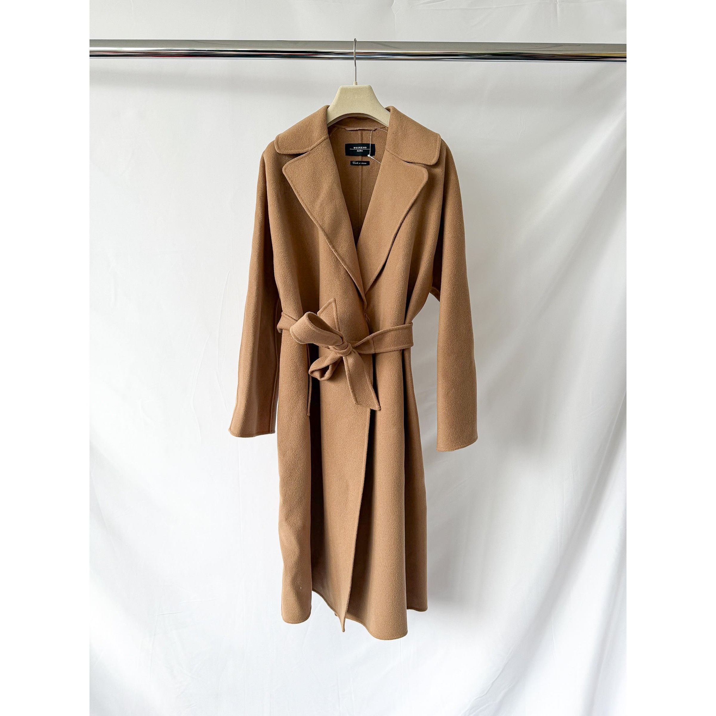 Max Mara Max Mara Weekend Brown Belted Wrap Coat Size M / US 6-8 / IT 42-44 - 2 Thumbnail