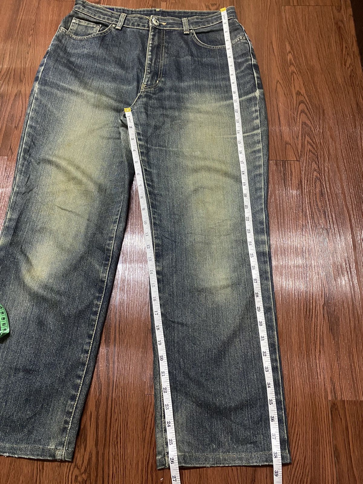 Edwin Vintage Japanese Brand Mud Wash Style Loose Jeans Size US 31 - 8 Thumbnail