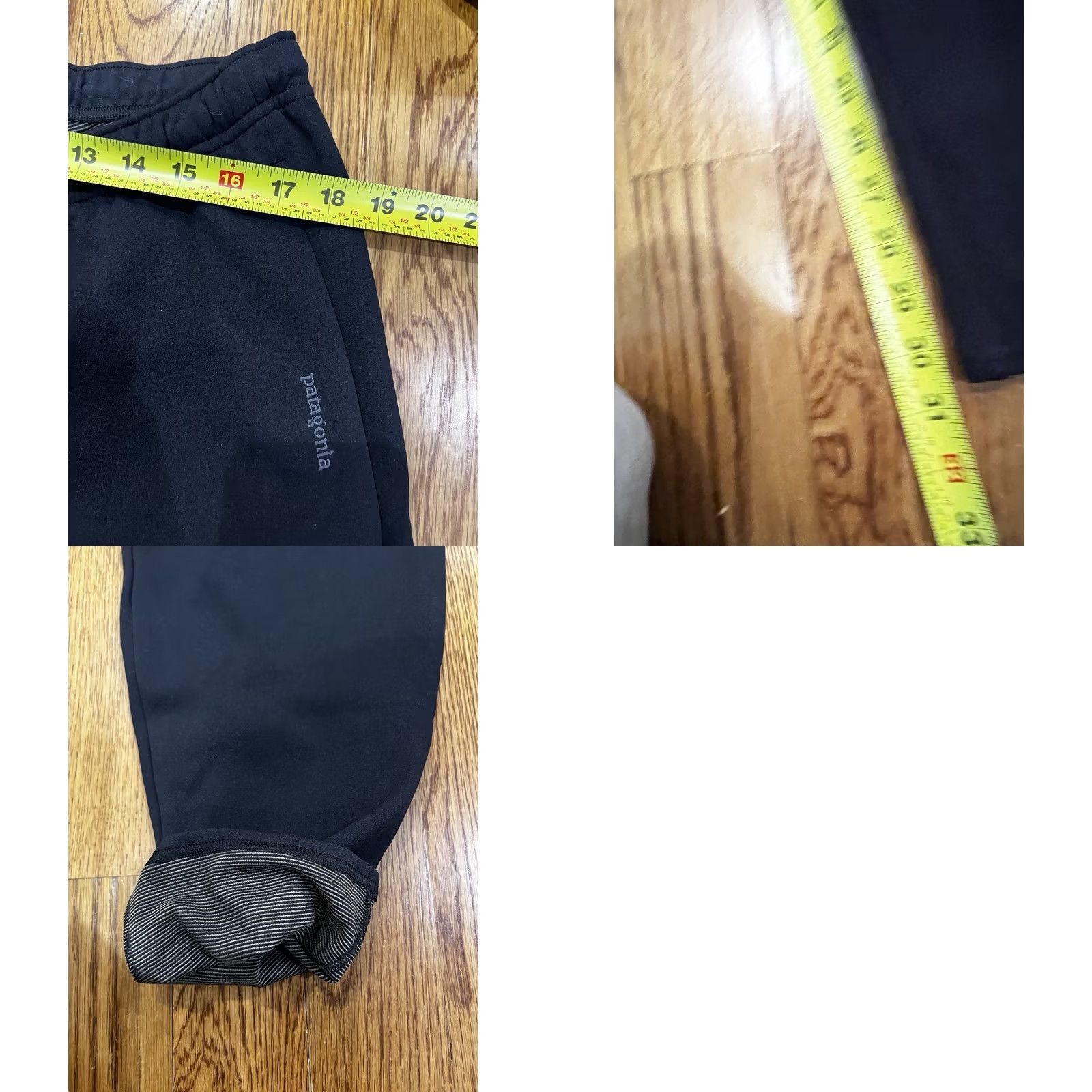 Patagonia VINTAGE Patagonia Mens XL Black Hiking Pants Made In USA Outdoor Camping Running Size US 36 / EU 52 - 8 Thumbnail