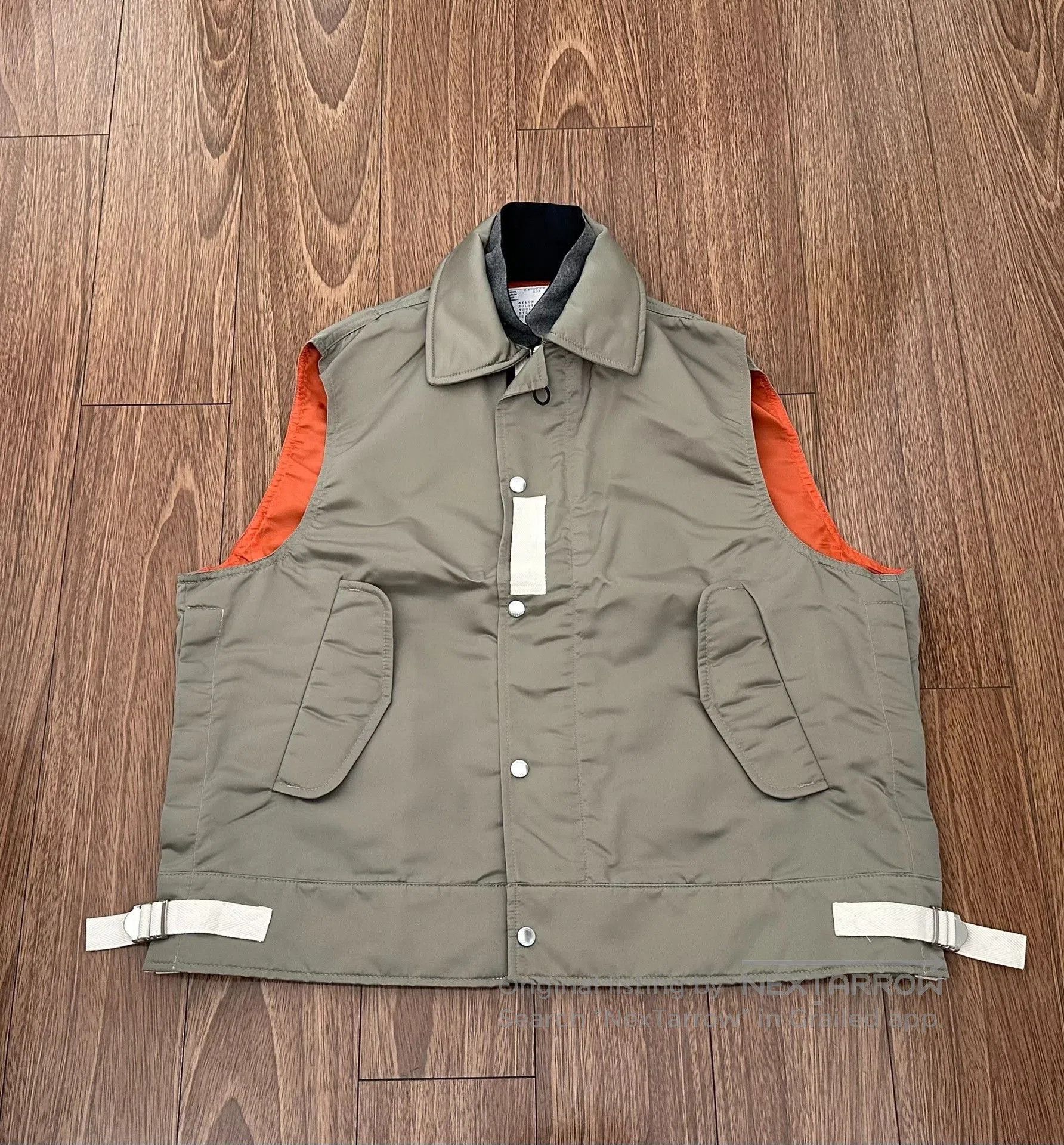 Other sacai nylon twill vest in unique design. Size US S / EU 44-46 / 1 - 1 Thumbnail
