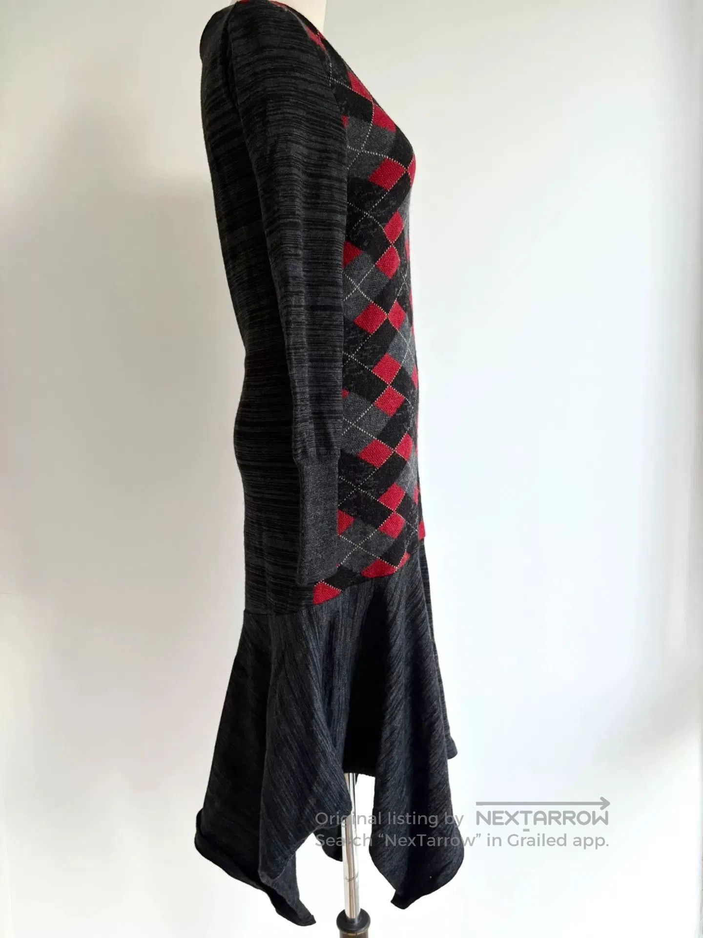 Vivienne Westwood Vivienne Westwood Vintage Gray Knit Dress. Size M / US 6-8 / IT 42-44 - 2 Thumbnail