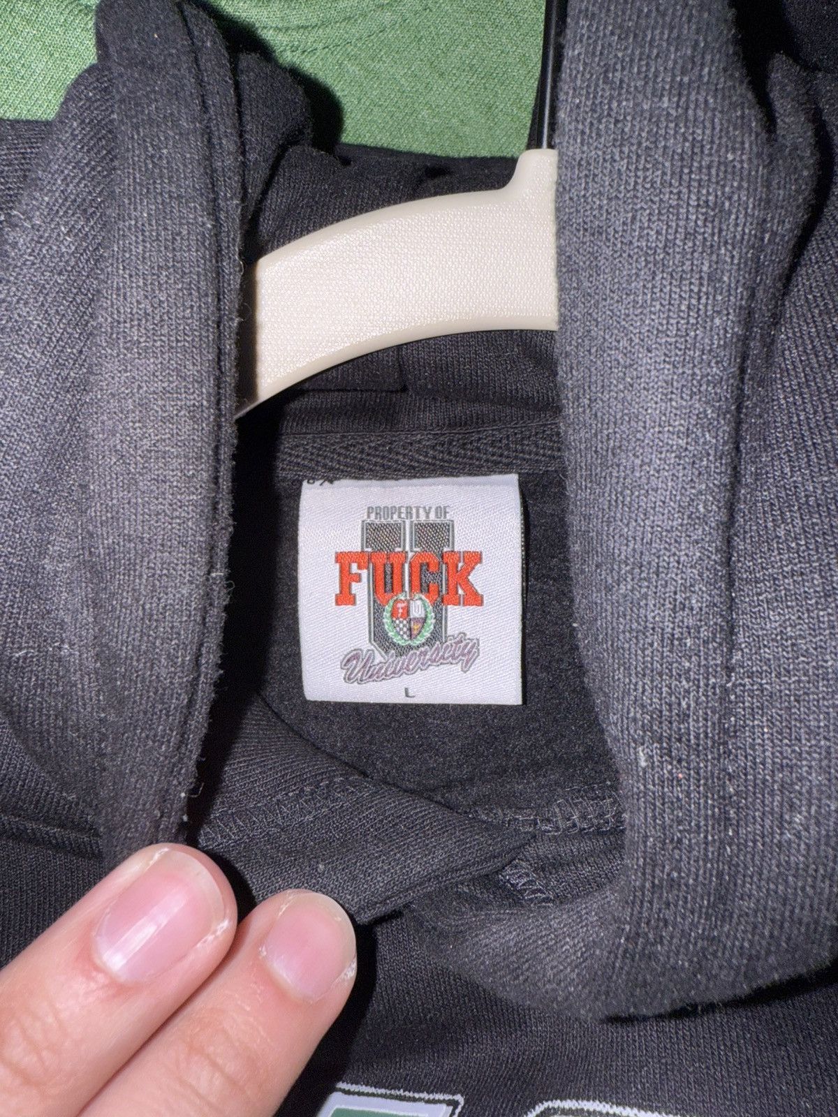 Other Fuck You University Cropped Hoodie Size US L / EU 52-54 / 3 - 3 Thumbnail