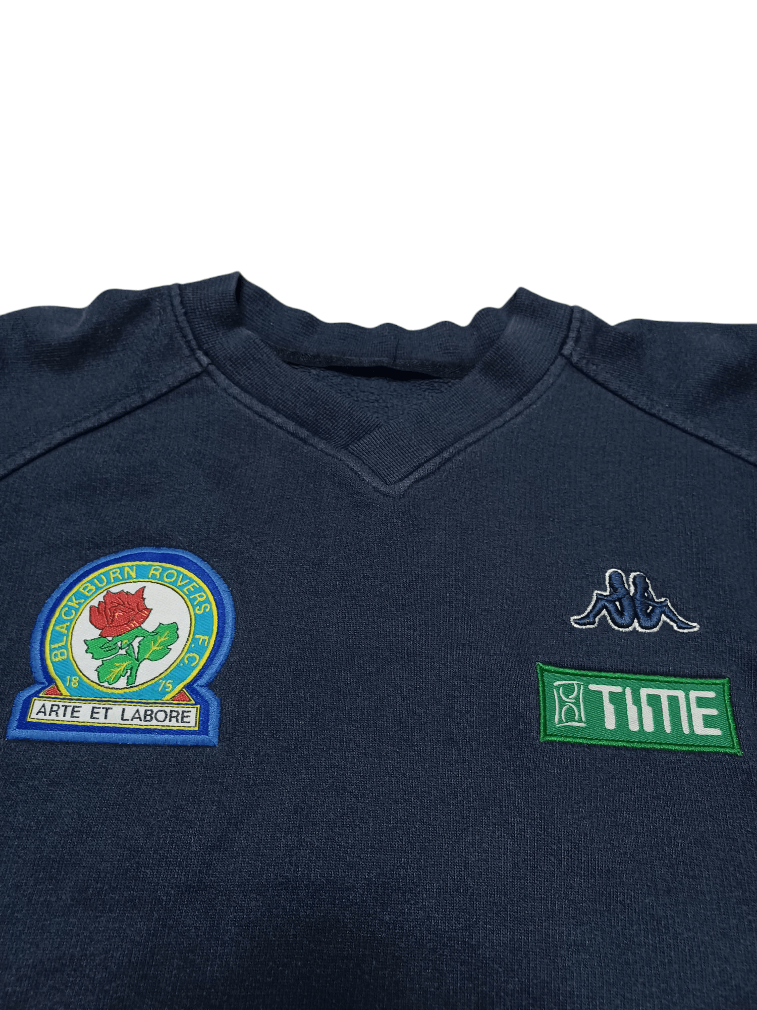 Kappa BLACKBURN ROVERS VINTAGE KAPPA TRAINING SWEATSHIRT SOCCER Size US XL / EU 56 / 4 - 2 Thumbnail