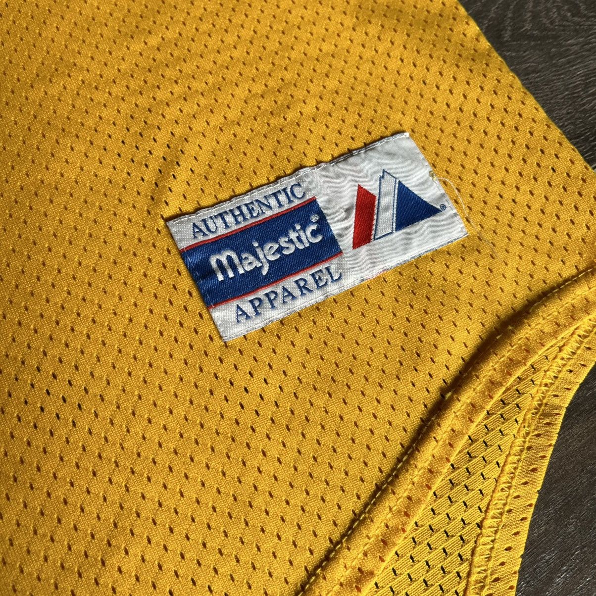 Majestic × Vintage Vintage 90s Brooklyn Majestic Stitched Mesh Baseball Jersey Size US XL / EU 56 / 4 - 3 Thumbnail