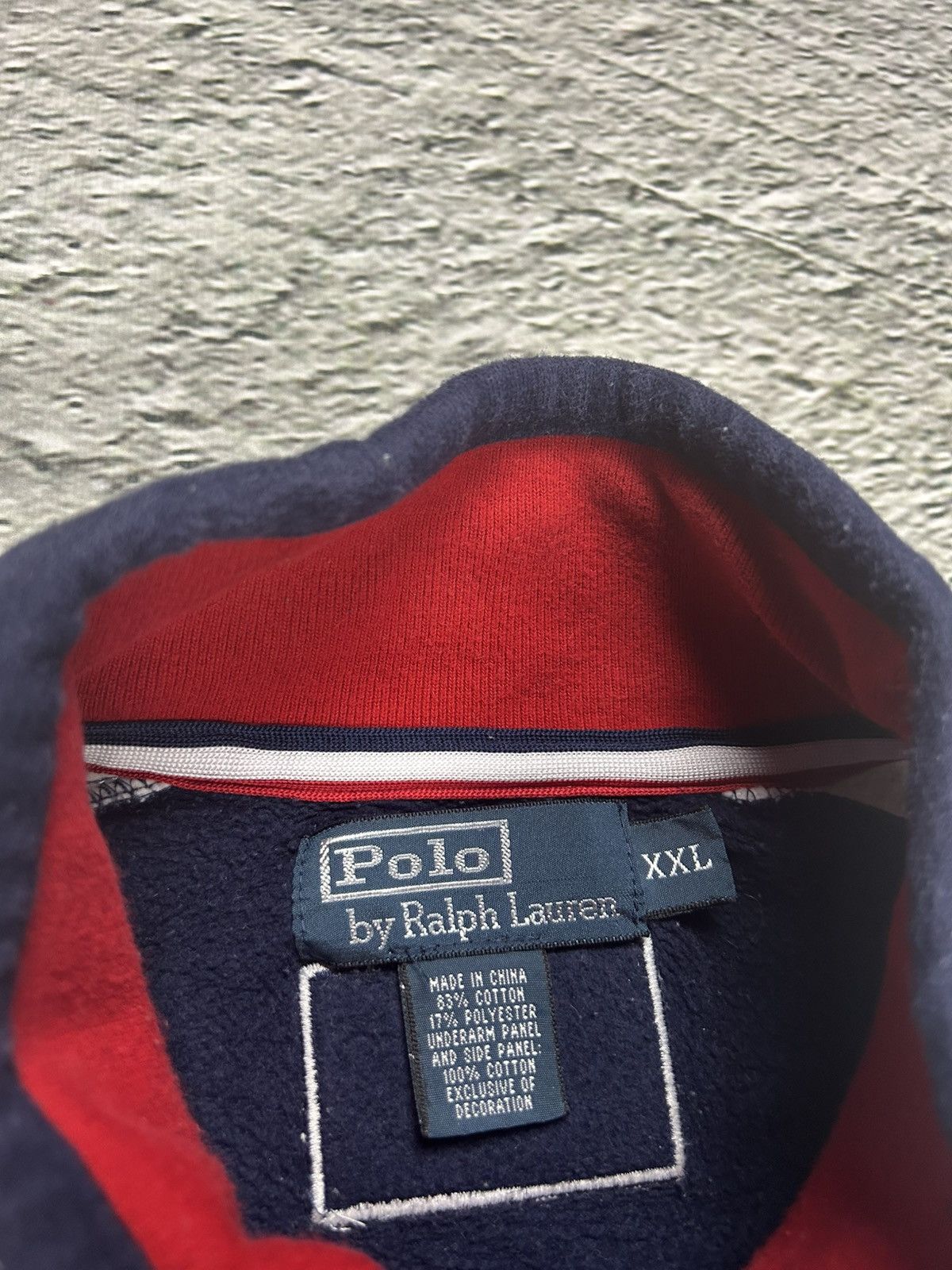 Ralph Lauren Chief Keef Polo Ralph Lauren zip sweatshirt navy USA Size US XXL / EU 58 / 5 - 2 Thumbnail