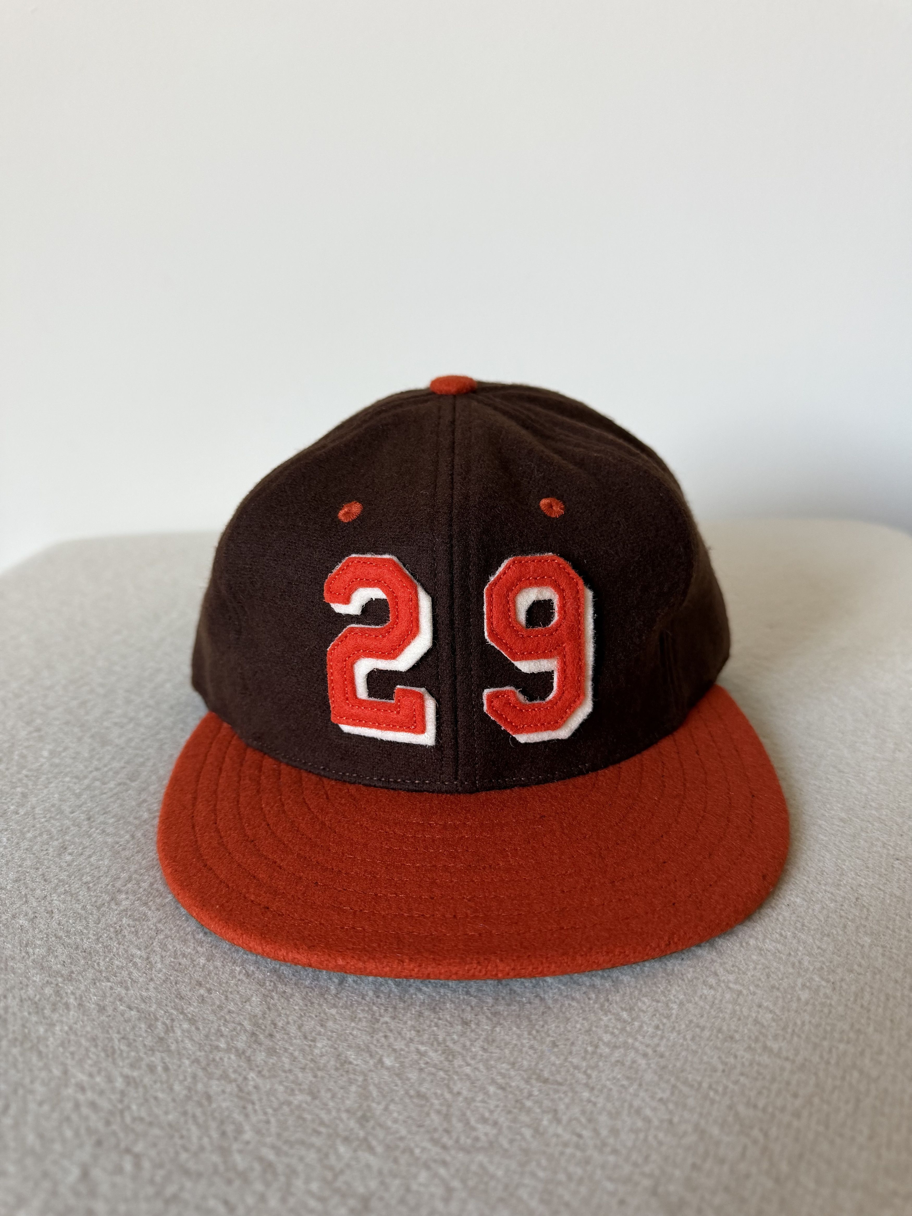 7 3/8 Ebbets Satchel Paige 1952 Signature Series Hat