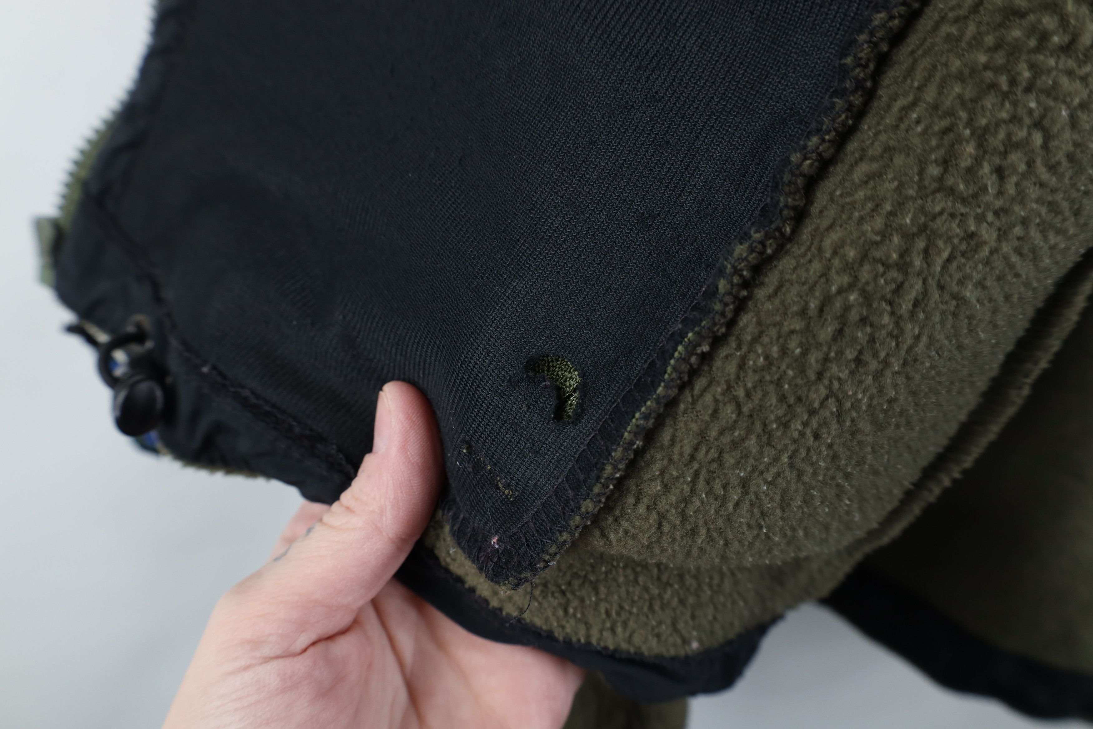 L.L. Bean Vintage 90s LL Bean Deep Pile Fleece Full Zip Jacket Green Size L / US 10 / IT 46 - 8 Thumbnail