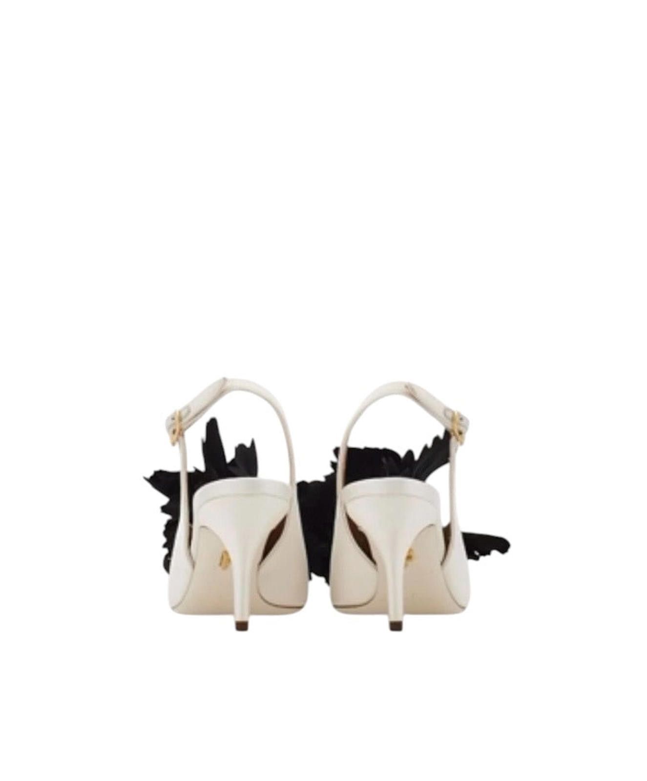 Salvatore Ferragamo Ferragamo Flower Embellished Slingback Size US 7.5 / IT 37.5 - 4 Thumbnail
