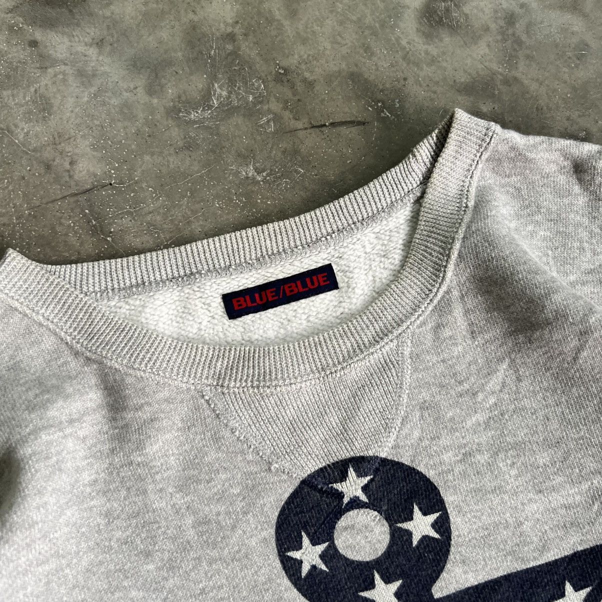 Blue Blue Japan 2000’s Blue Blue Japan by H.R Market Crewneck Size US M / EU 48-50 / 2 - 5 Thumbnail