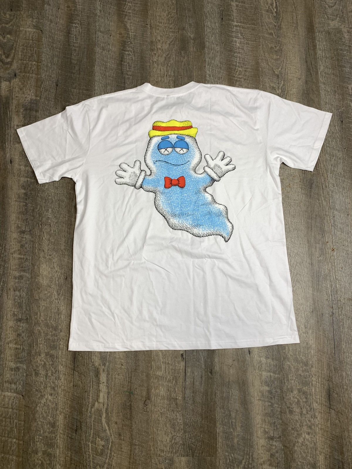 image of Kaws X Monsters Boo Berry Monsters Men T-Shirt 2Xl in White