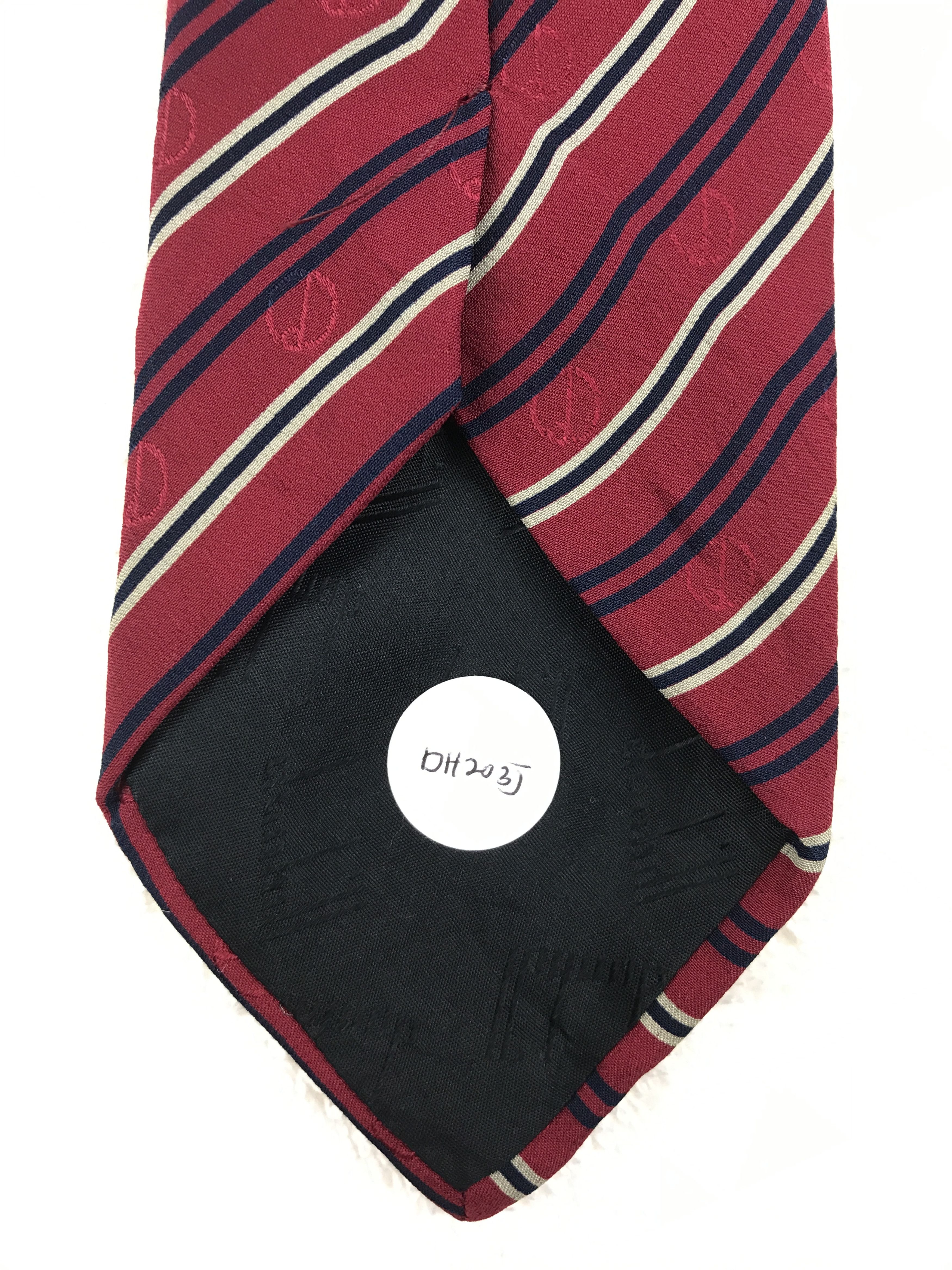 Alfred Dunhill × Vintage Vintage Alfred Dunhill Silk Necktie Size ONE SIZE - 7 Thumbnail