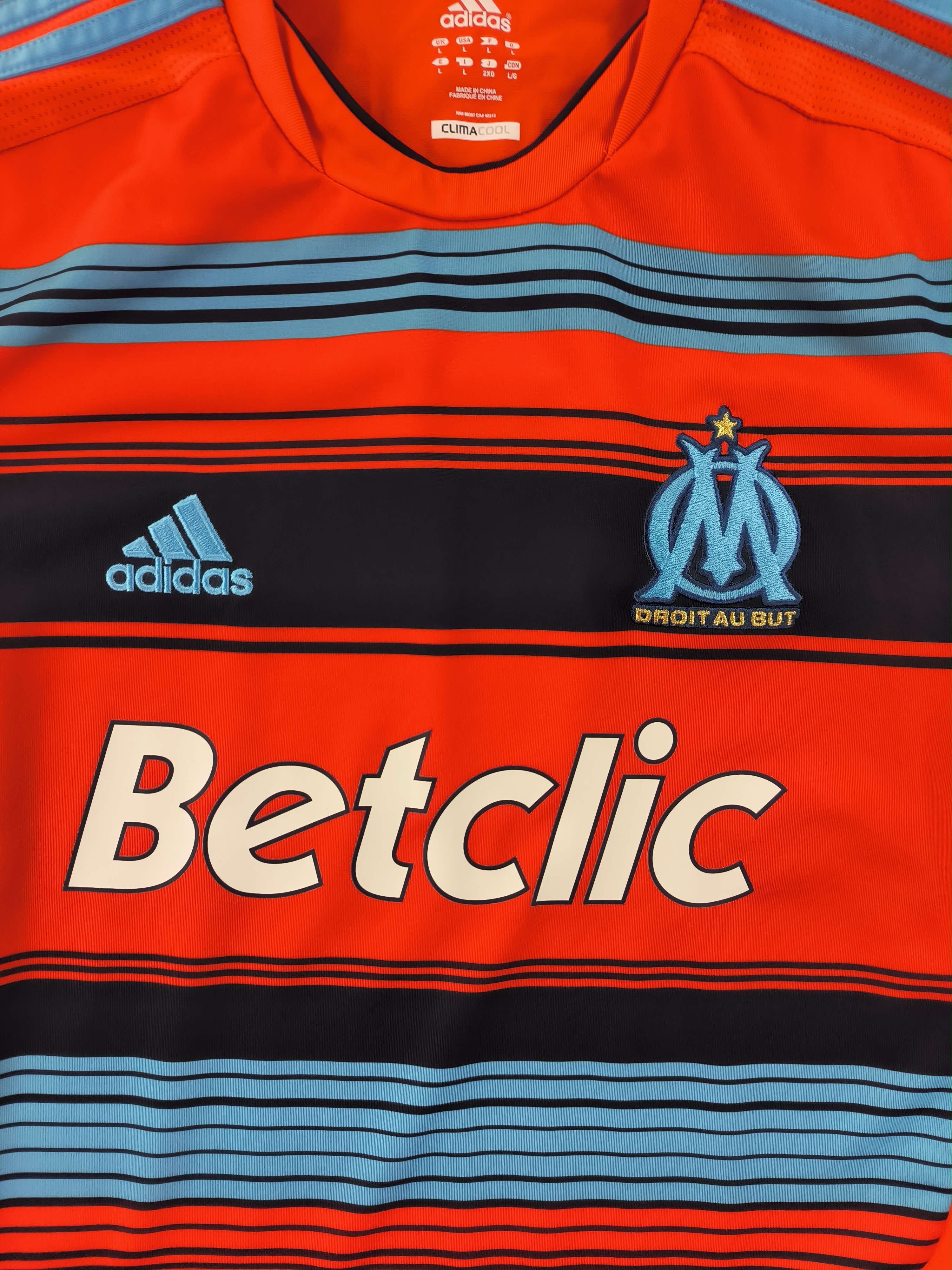 Adidas Marseille 2011-12 Adidas third football jersey shirt size L Size US L / EU 52-54 / 3 - 3 Thumbnail