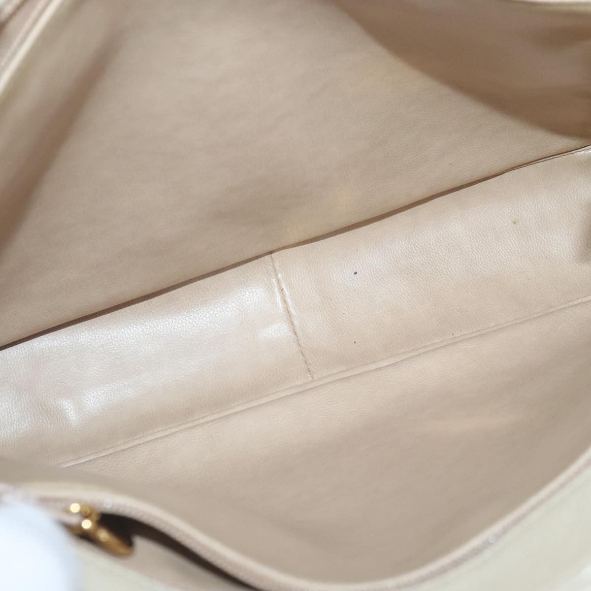 Chanel CHANEL Matelasse Chain Shoulder Bag Caviar Skin Beige CC Size ONE SIZE - 10 Thumbnail