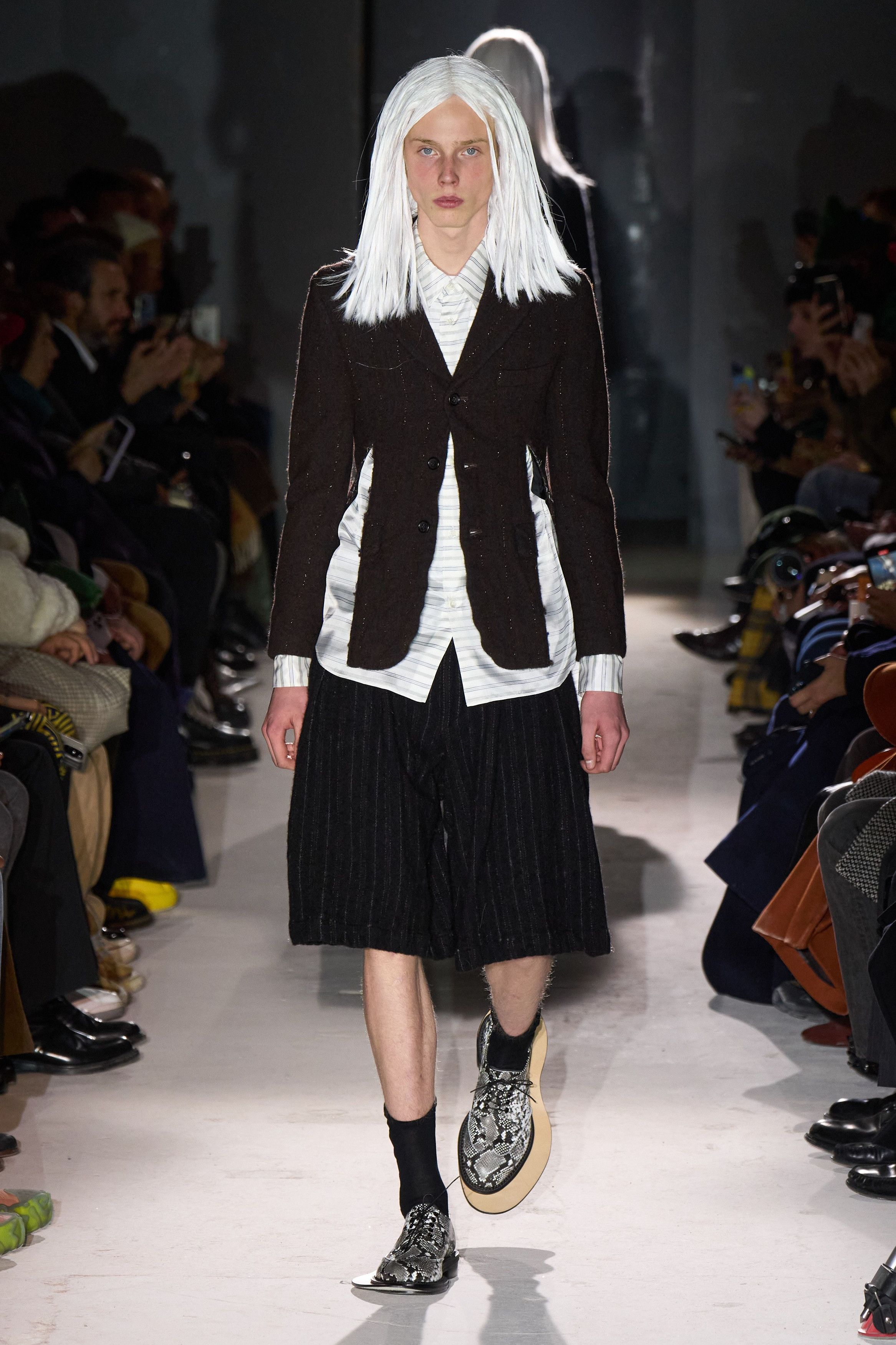 Comme des Garcons Homme Plus COMME des GARÇONS HOMME PLUS CUT OUT BLAZER Size 46R - 3 Thumbnail