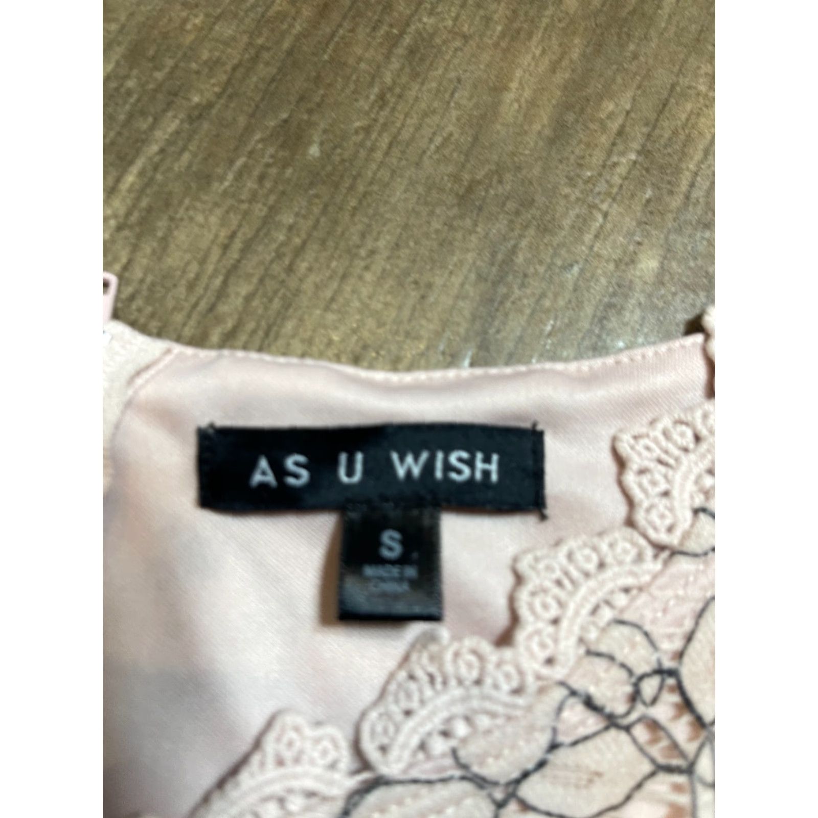 Vintage AUW As U Wish Dress Women's S Sleeveless Pink Floral Sundress Tank Dress Wrap Dress Casual Knee Length Size S / US 4 / IT 40 - 4 Thumbnail