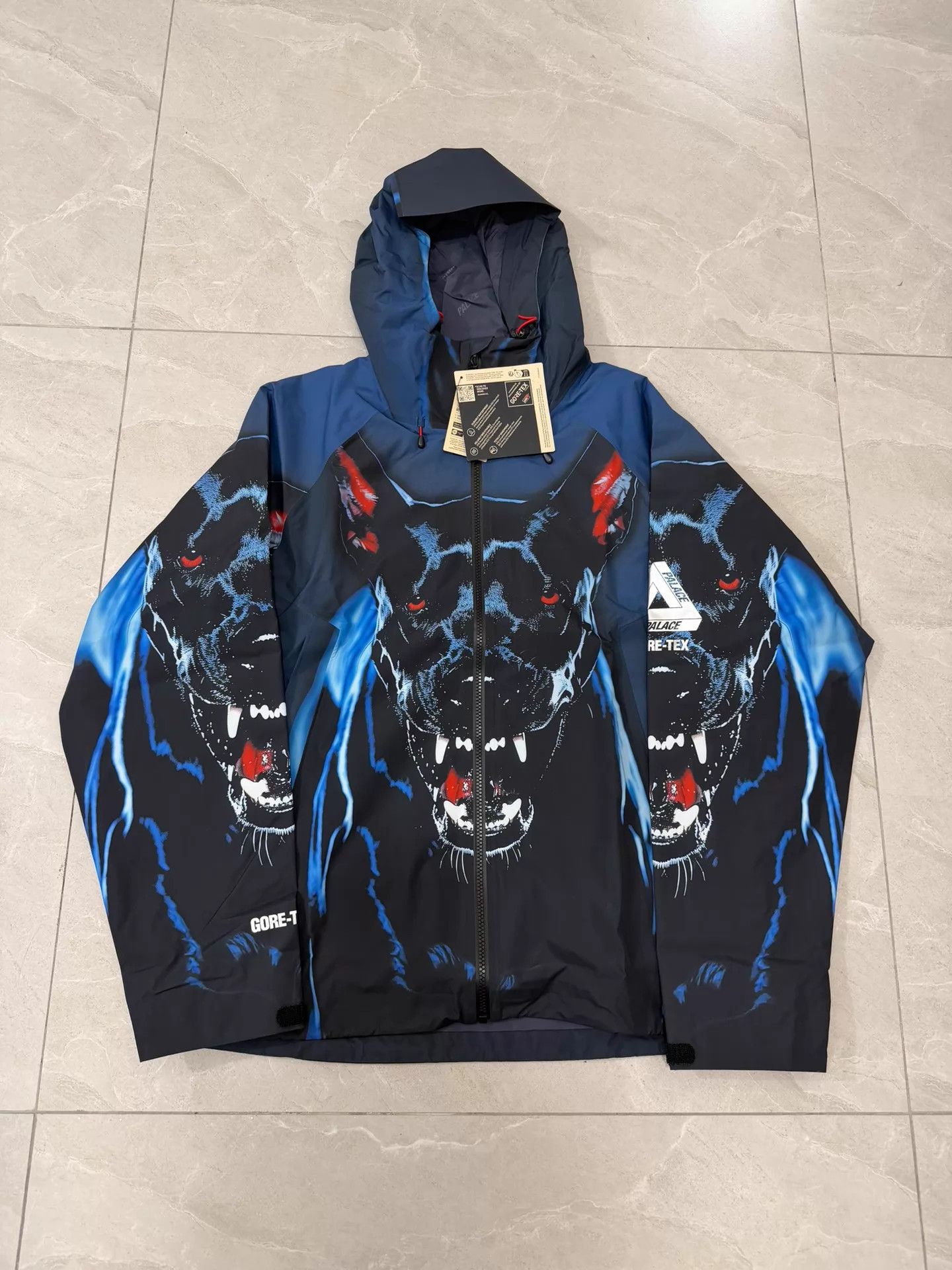 Palace PALACE SS26 DROP4 GORE-TEX 2L P-TEK Print Zip Hooded M Size US M / EU 48-50 / 2 - 1 Thumbnail