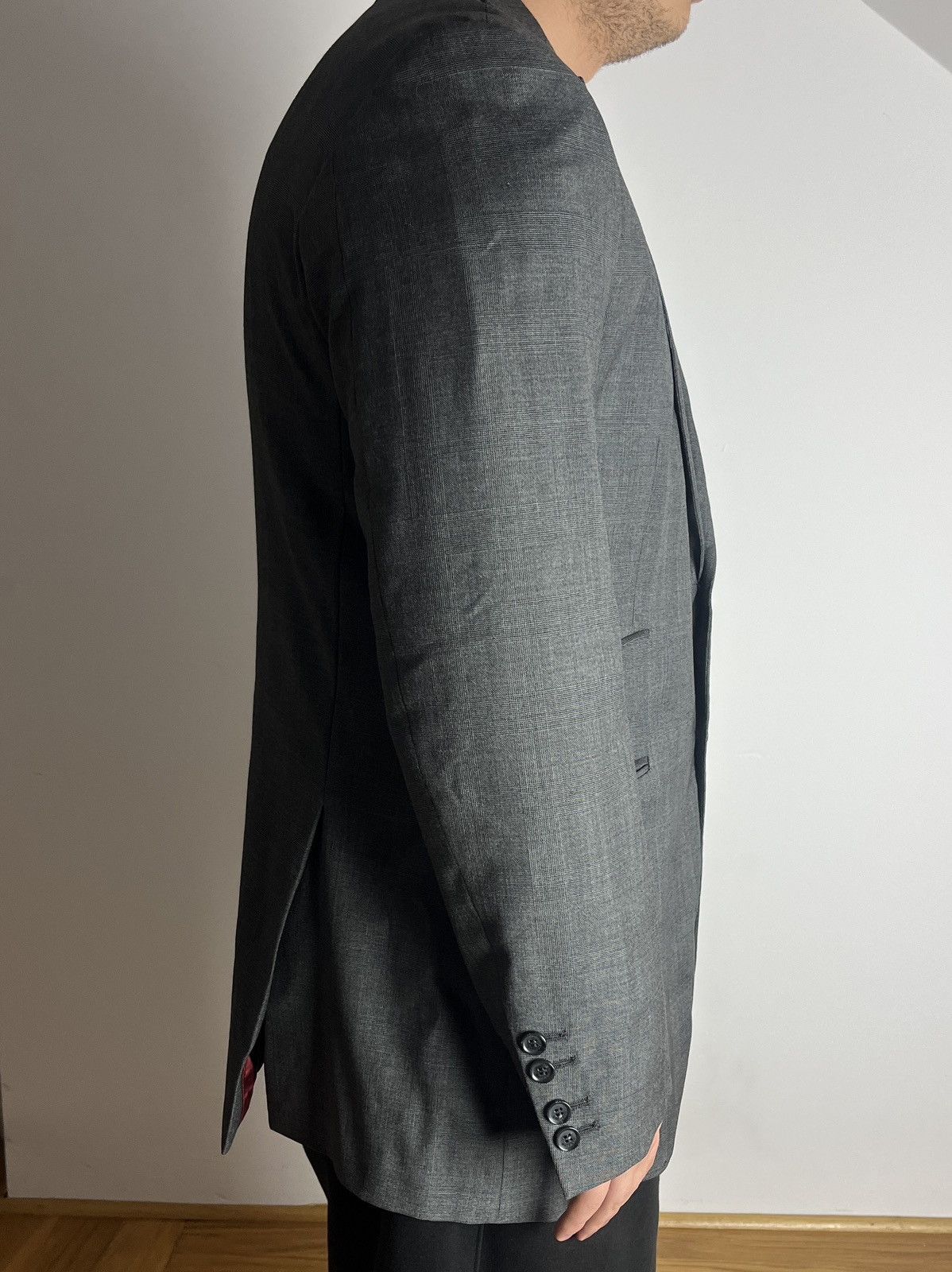 Hackett Hackett London Chelsea Blazer Loro Piana Super 120’s Wool Size 44L - 4 Thumbnail
