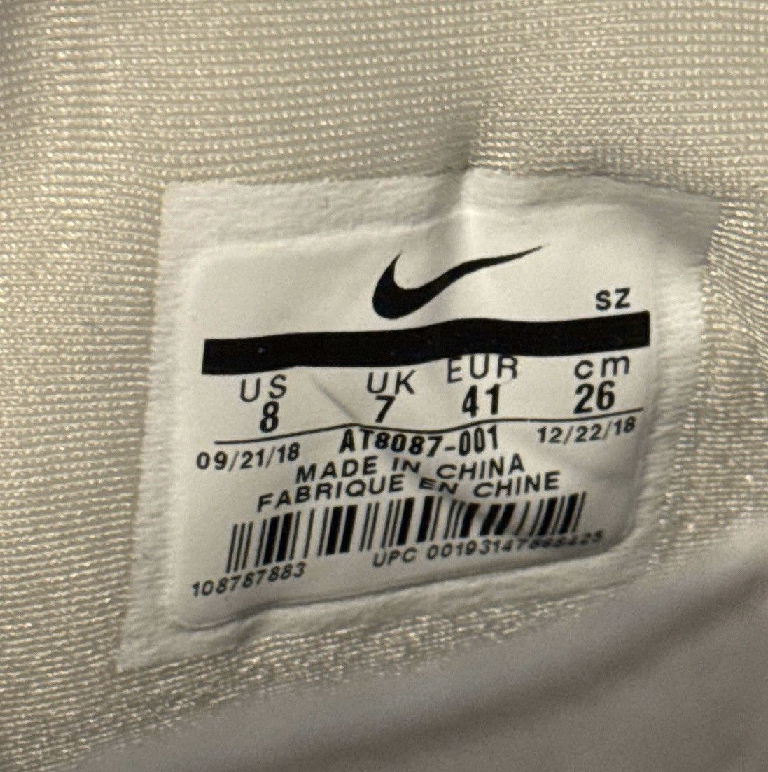 Fear of God × Nike Nike Air Fear Of God Raid ‘Light Bone’ Size US 8 / EU 41 - 2 Thumbnail