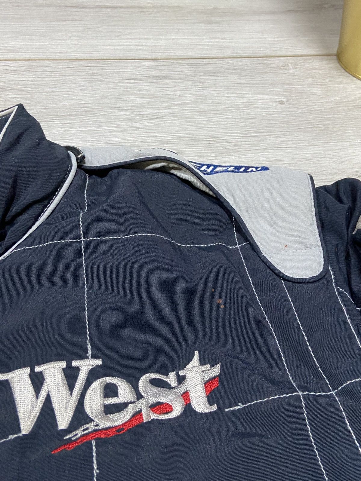 Mercedes-Benz Mercedes Siemens Warsteiner Micheline West bomber jacket Size US XL / EU 56 / 4 - 7 Thumbnail