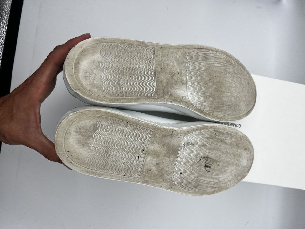 Common Projects Common Projects Retro Low Fluo White/Green Size US 11 / EU 44 - 6 Thumbnail