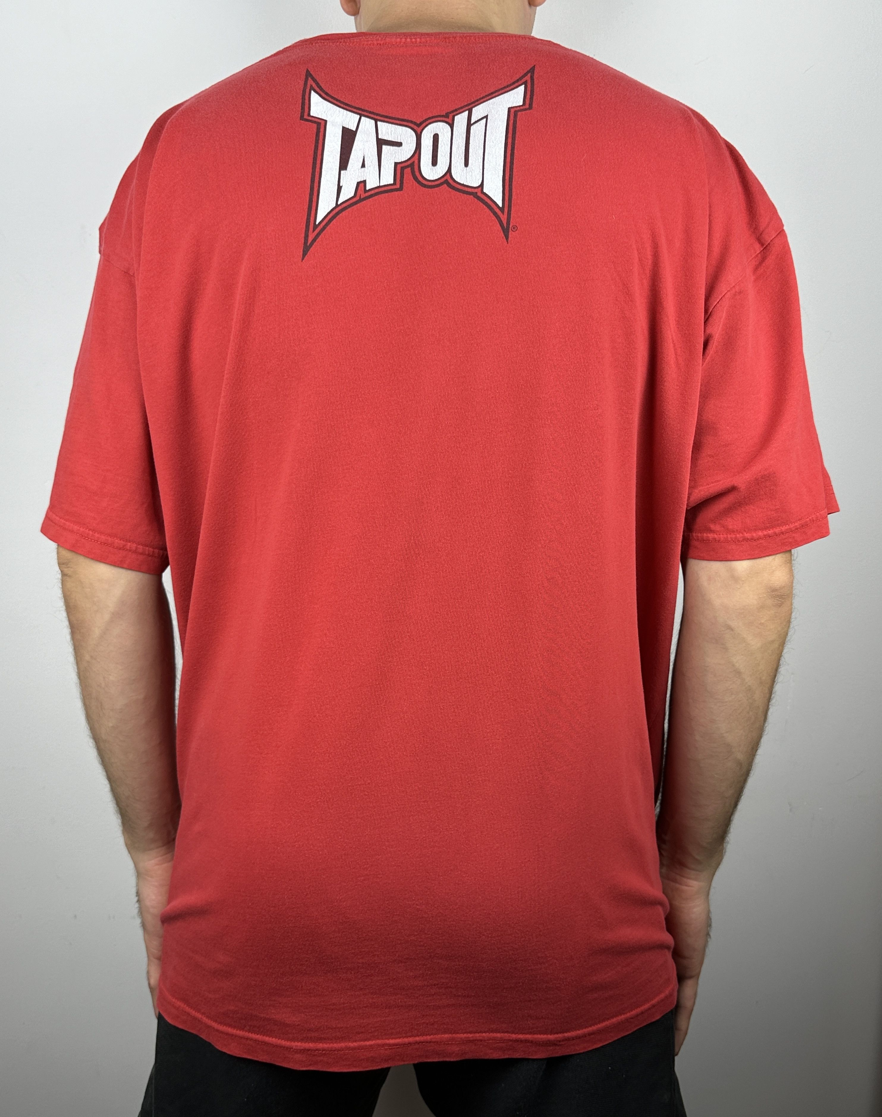 Tapout Y2K Tapout Affliction Tribal Skull Opium Avant Garde T Shirt Size US XL / EU 56 / 4 - 4 Thumbnail