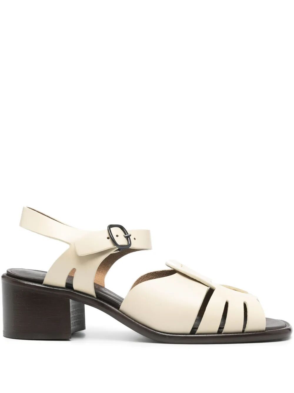Hereu "ANCORA" SQUARED HEELED SANDALS Size US 8 / IT 38 - 1 Thumbnail