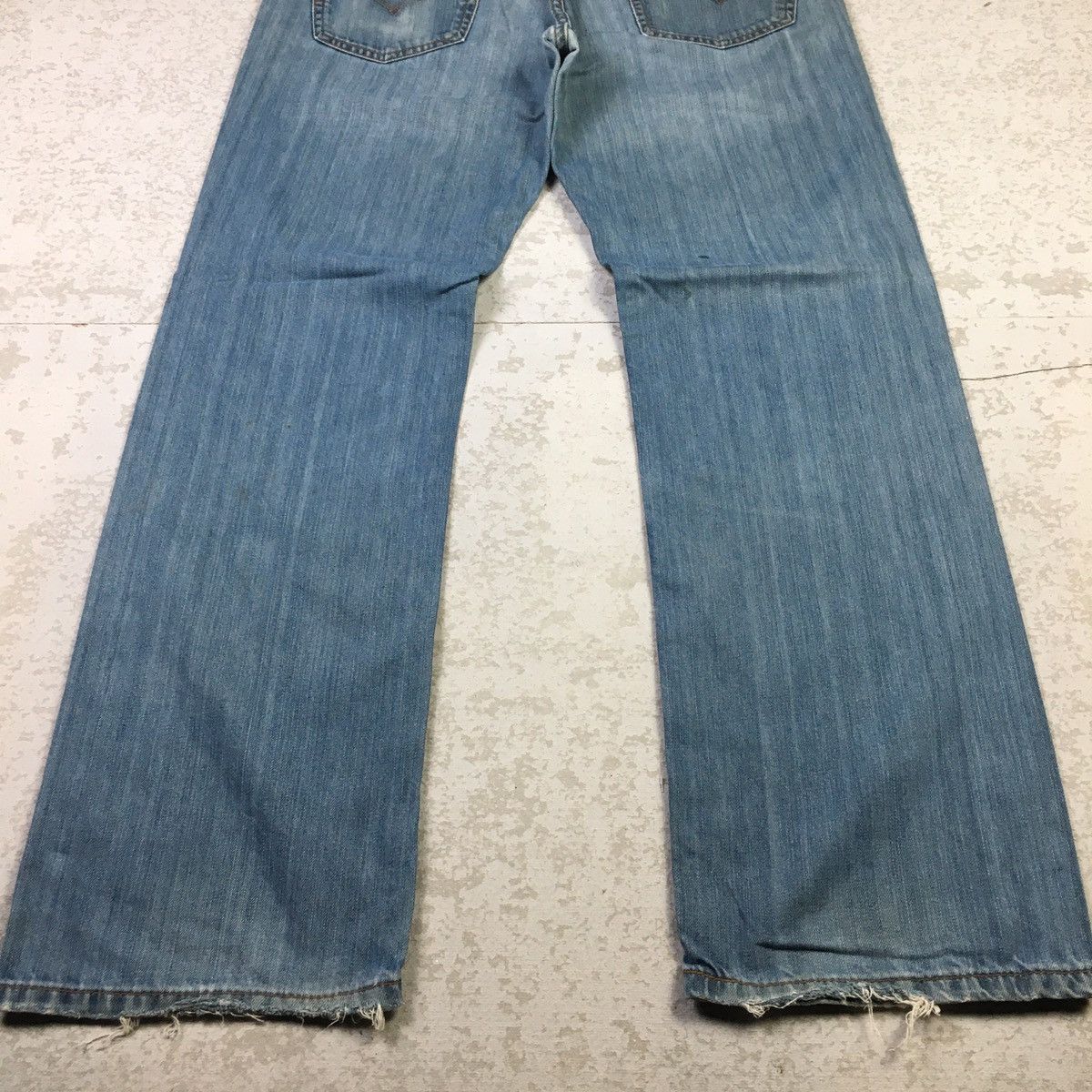 Levi's × Levi's Vintage Clothing × Vintage Levis 559 Washed Blue Vintage Style Jeans Size US 36 / EU 52 - 4 Thumbnail