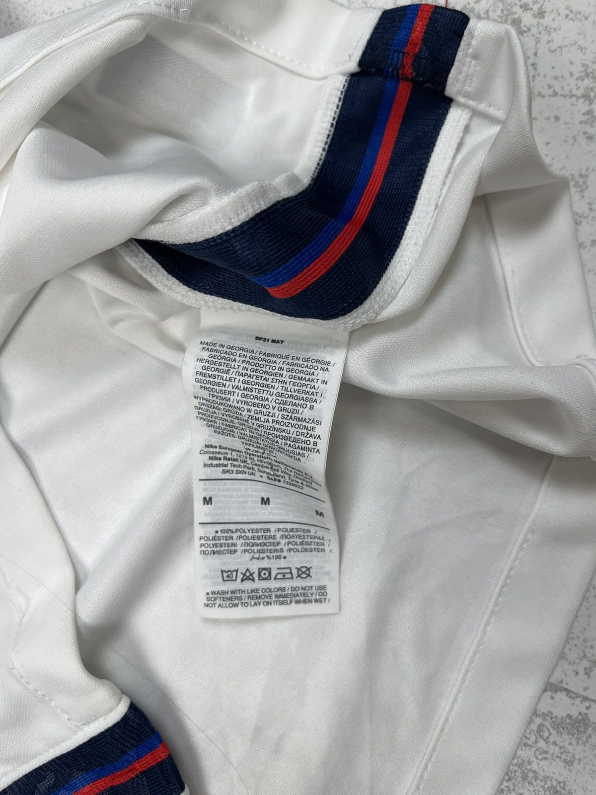 Nike England 2020/21 Home Jersey – Nike Dri-FIT Vapor Design Size US M / EU 48-50 / 2 - 8 Thumbnail