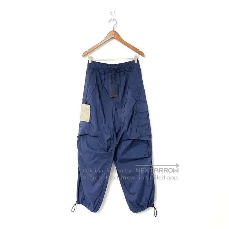 Louis Vuitton Louis Vuitton Navy Nylon Overalls Tactical Pants Size US 38 / EU 54 - 1 Thumbnail