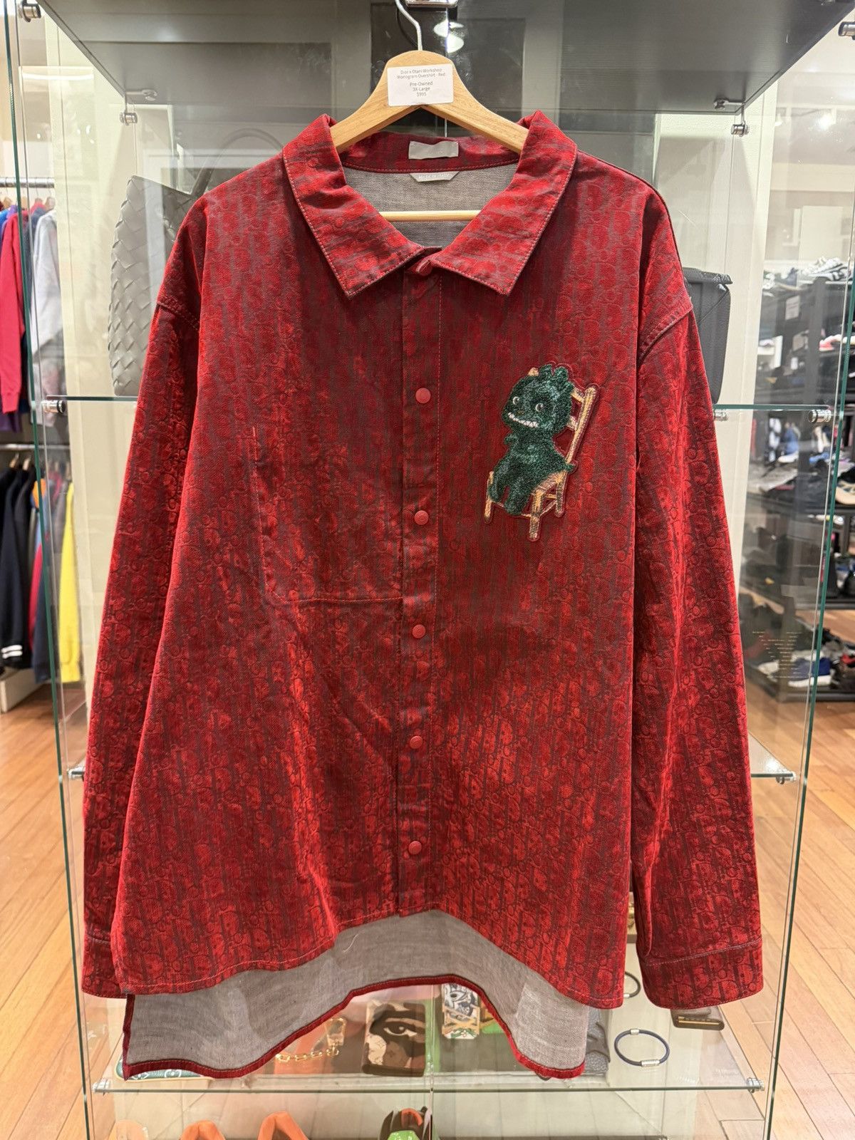 Dior X Otani Workshop Monogram Overshirt