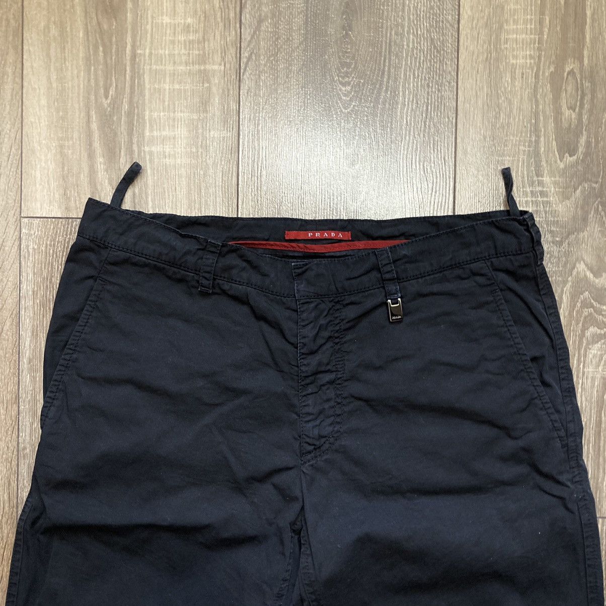Prada PRADA Men's Regular Fit Flat Front Chino Pants Size US 29 - 6 Thumbnail