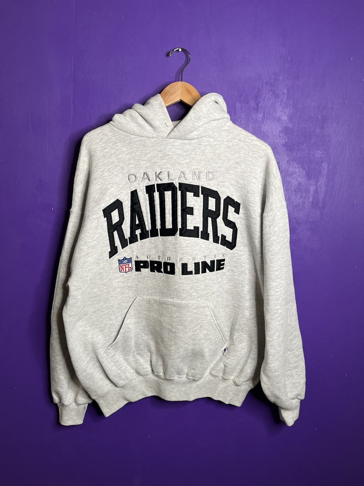 トップス 90s Russell Athletic Sweat Raiders Vintage 90s Black Russell Athletic Oakland Raiders