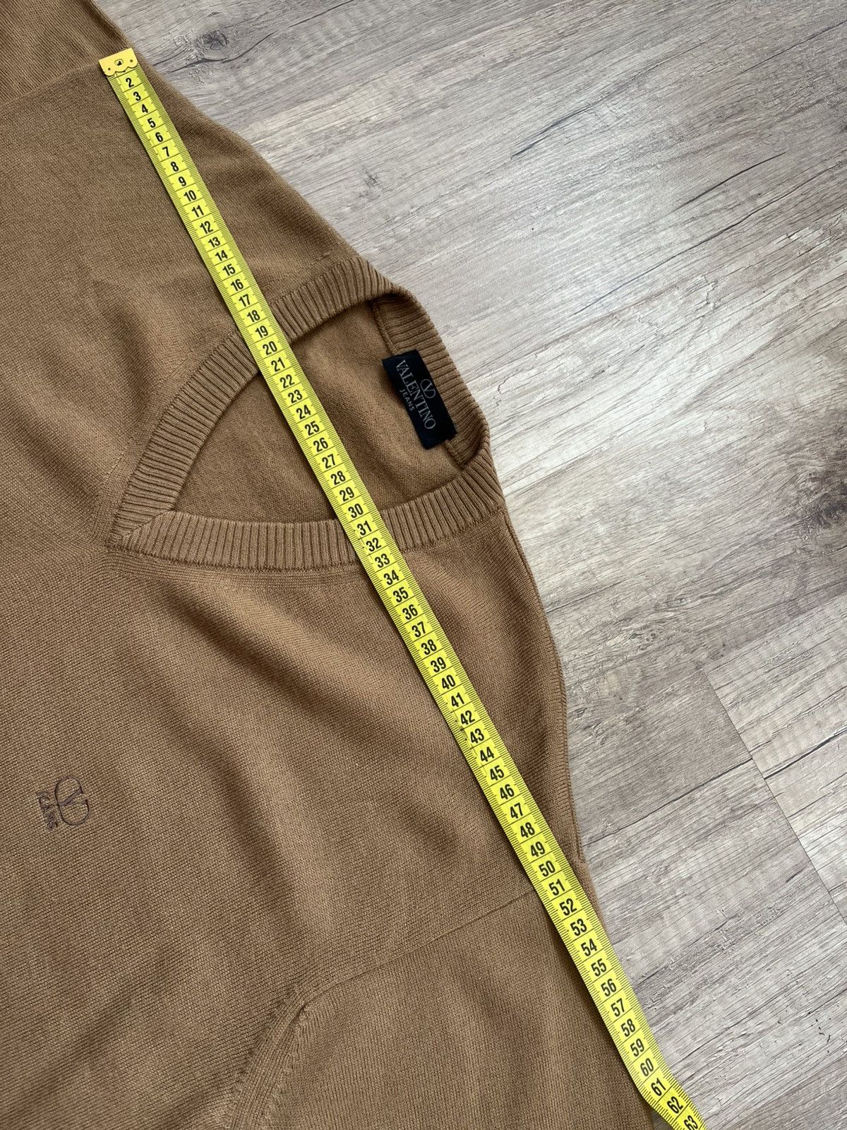 Valentino Valentino Jeans Pullover Brown Women's Size L Size L / US 10 / IT 46 - 13 Thumbnail