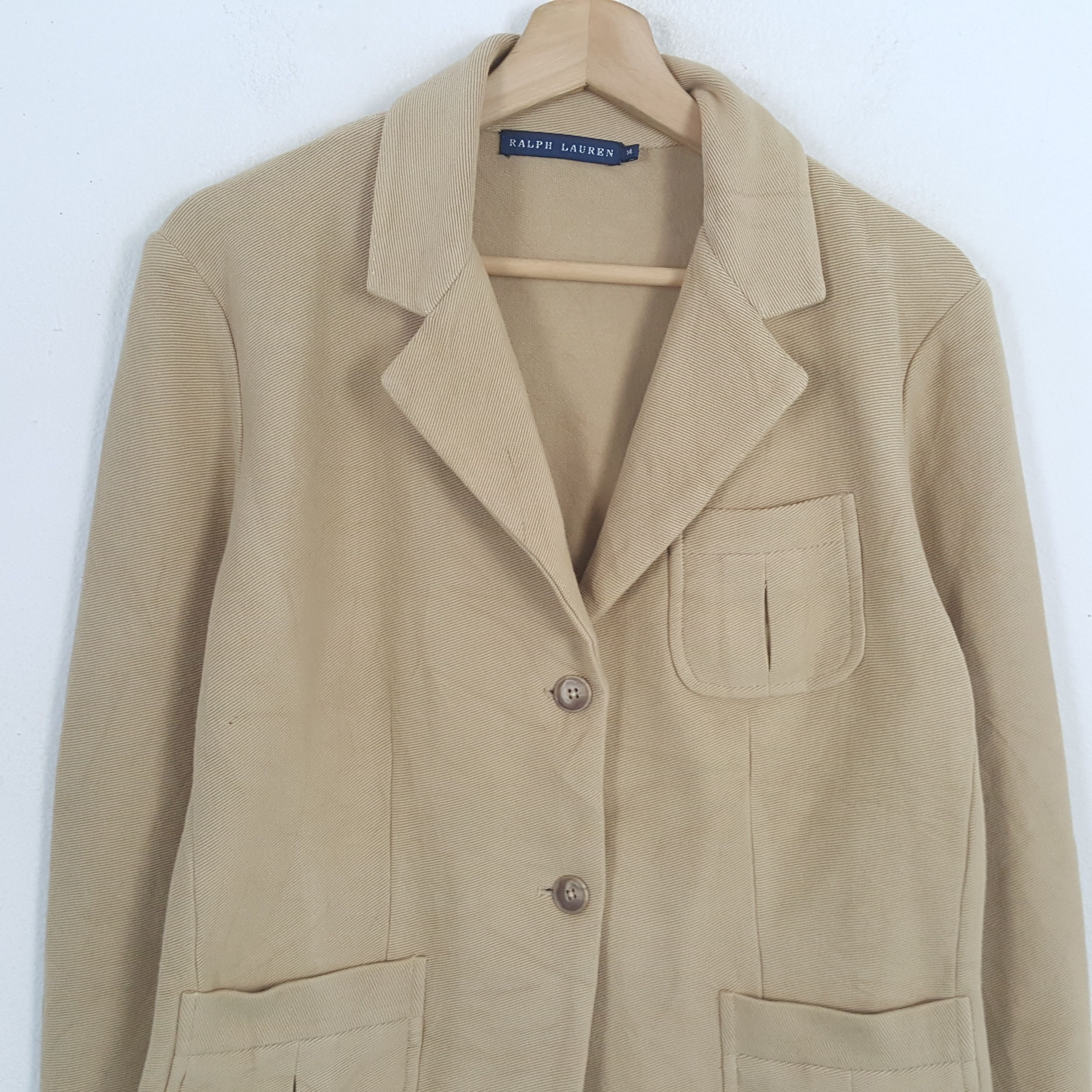 Polo Ralph Lauren × Vintage Vintage POLO by RALPH LAUREN Fashion Brand Blazer Size S / US 4 / IT 40 - 2 Thumbnail
