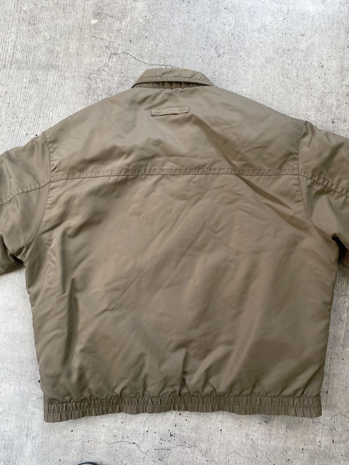 Lacoste Vintage Lacoste Bomber Jacket 90s Size US XL / EU 56 / 4 - 9 Thumbnail