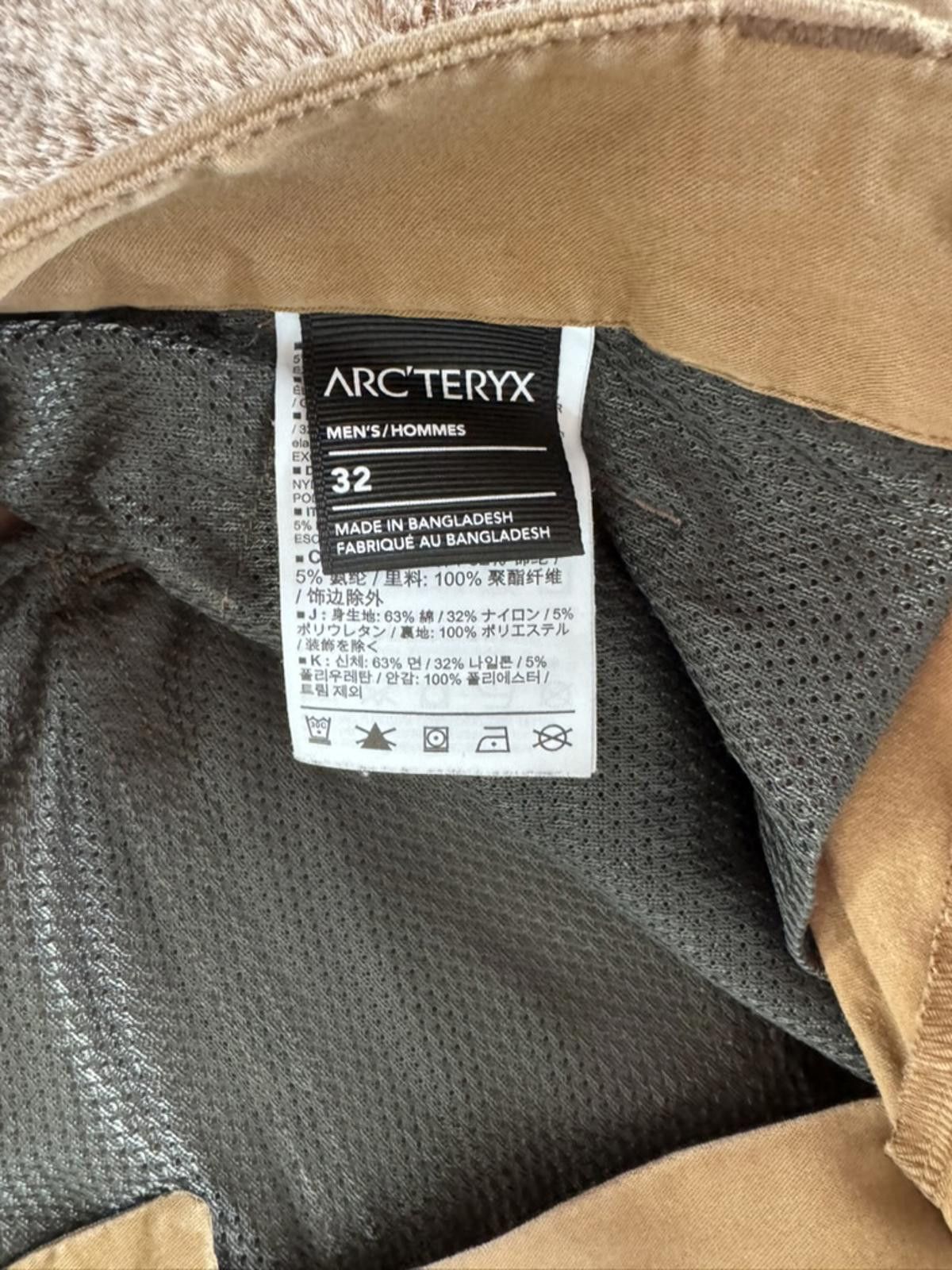 Arc'teryx Arc'teryx Brown Chino Pants with Logo Embroidery Size US 32 / EU 48 - 5 Thumbnail