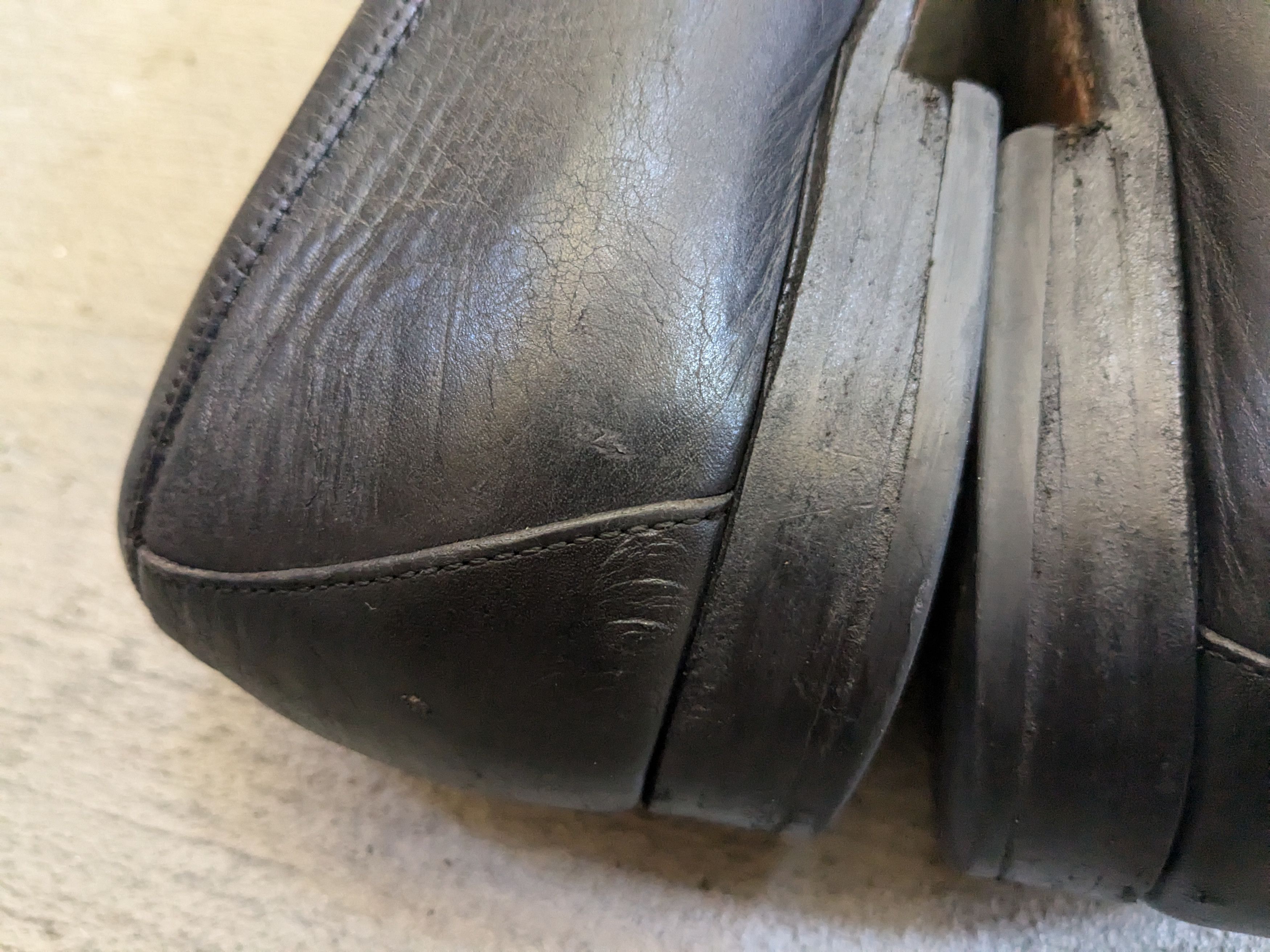 Gucci Gucci Jordaan Horsebit Loafers Black 10 Leather Mules Size US 10 / EU 43 - 9 Thumbnail