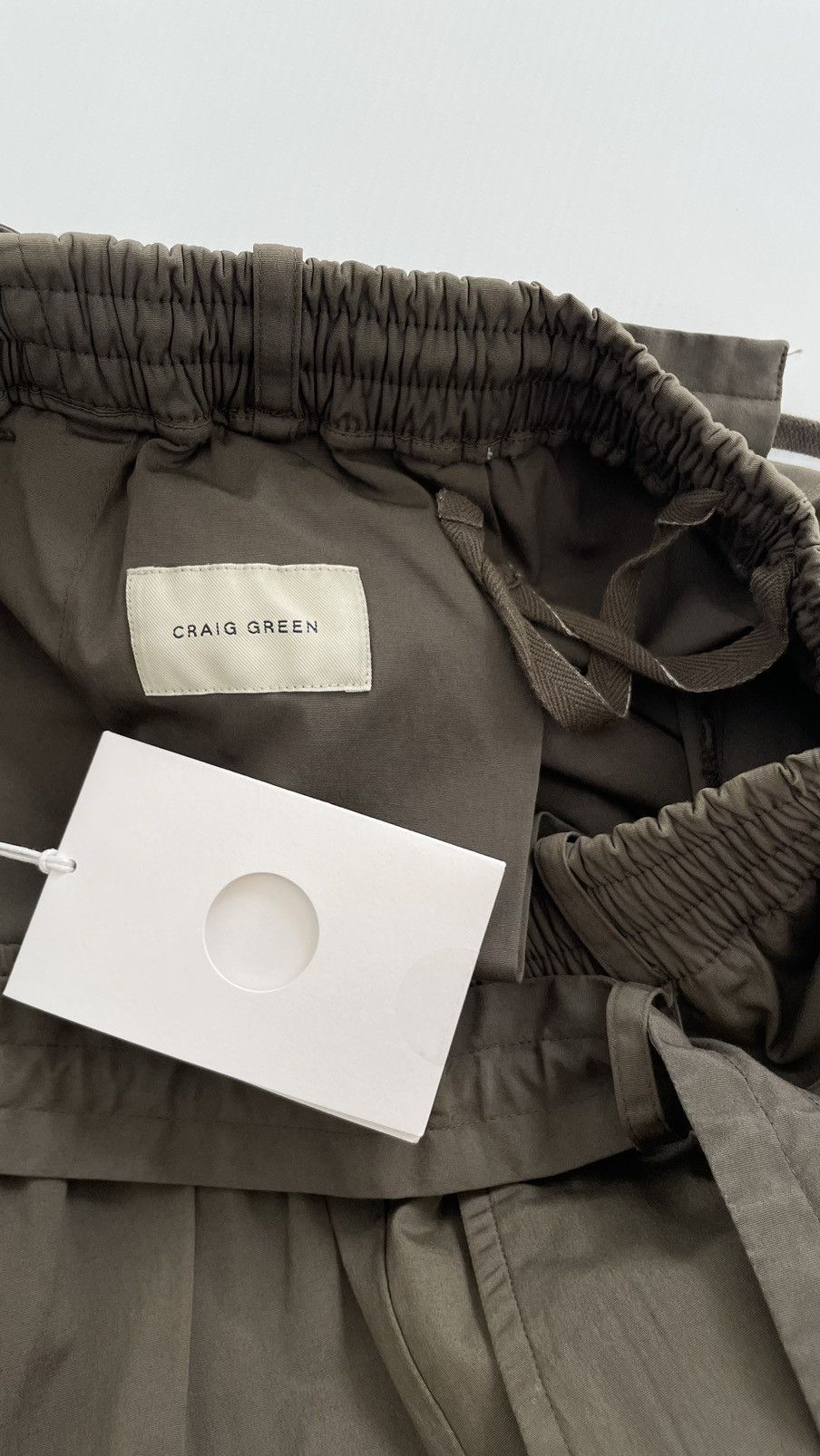 Craig Green Green ‘Belt Detail’ Utility Trousers Size US 32 / EU 48 - 7 Thumbnail
