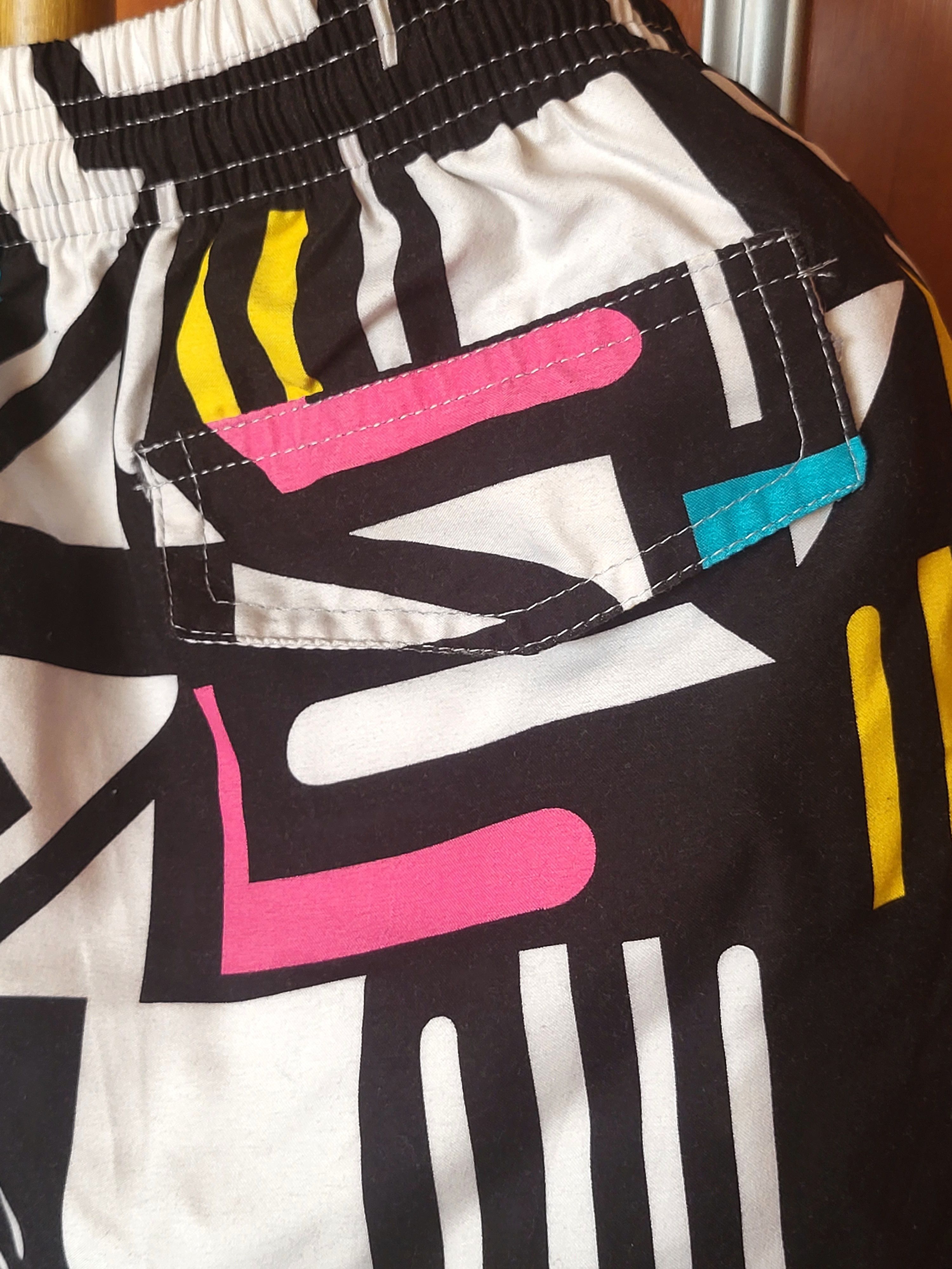 Quiksilver Quiksilver avangard design multicolor shorts beach Size US 34 / EU 50 - 7 Thumbnail
