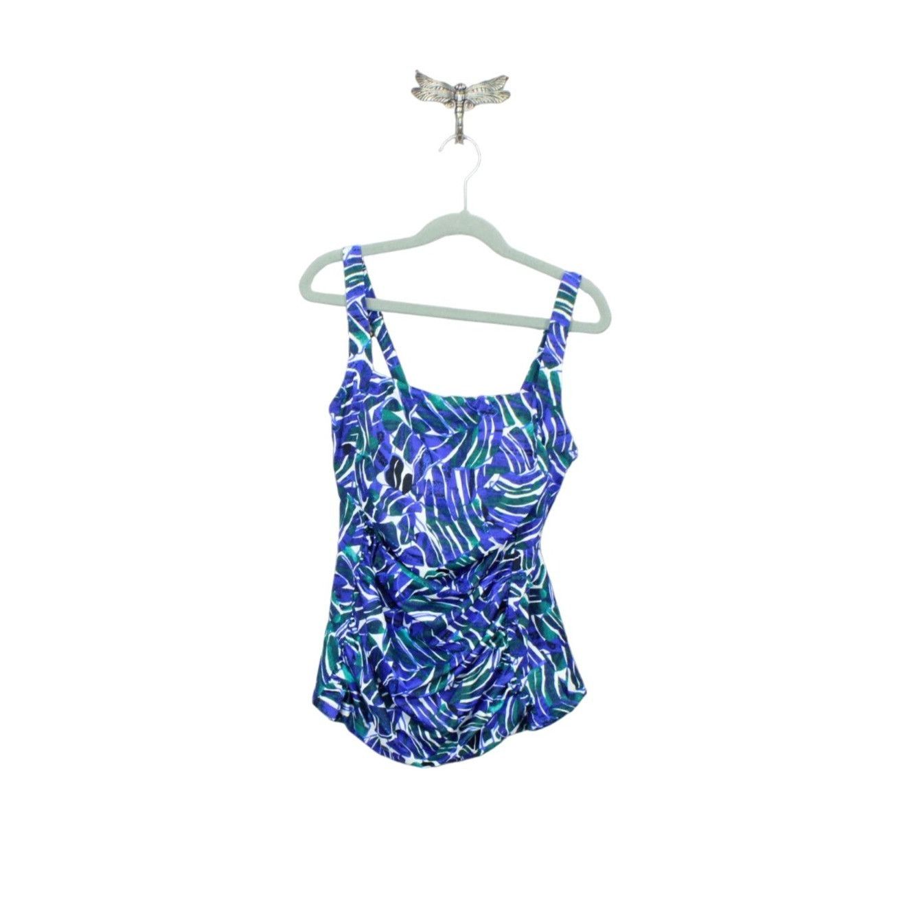 L.L. Bean × Swims LL Bean Women's Mix Match Swimwear Squareneck Tankini Print Size S / US 4 / IT 40 - 1 Thumbnail