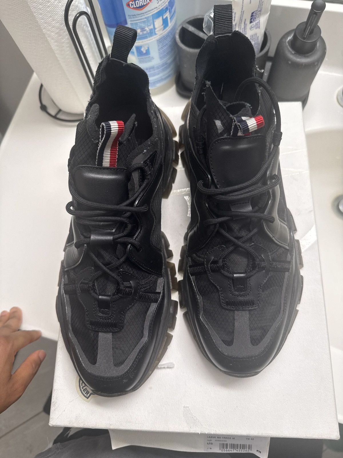 Moncler Moncler Timael Leave No Trace Sneakers Size US 9.5 / EU 42-43 - 1 Thumbnail