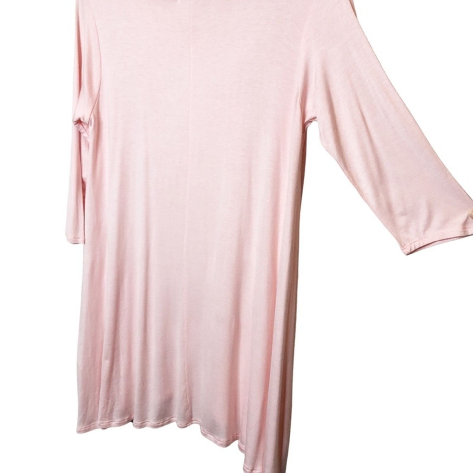 Other Love In 3/4 Sleeve Light Powder Pink Oversized Blouse Size M / US 6-8 / IT 42-44 - 12 Thumbnail